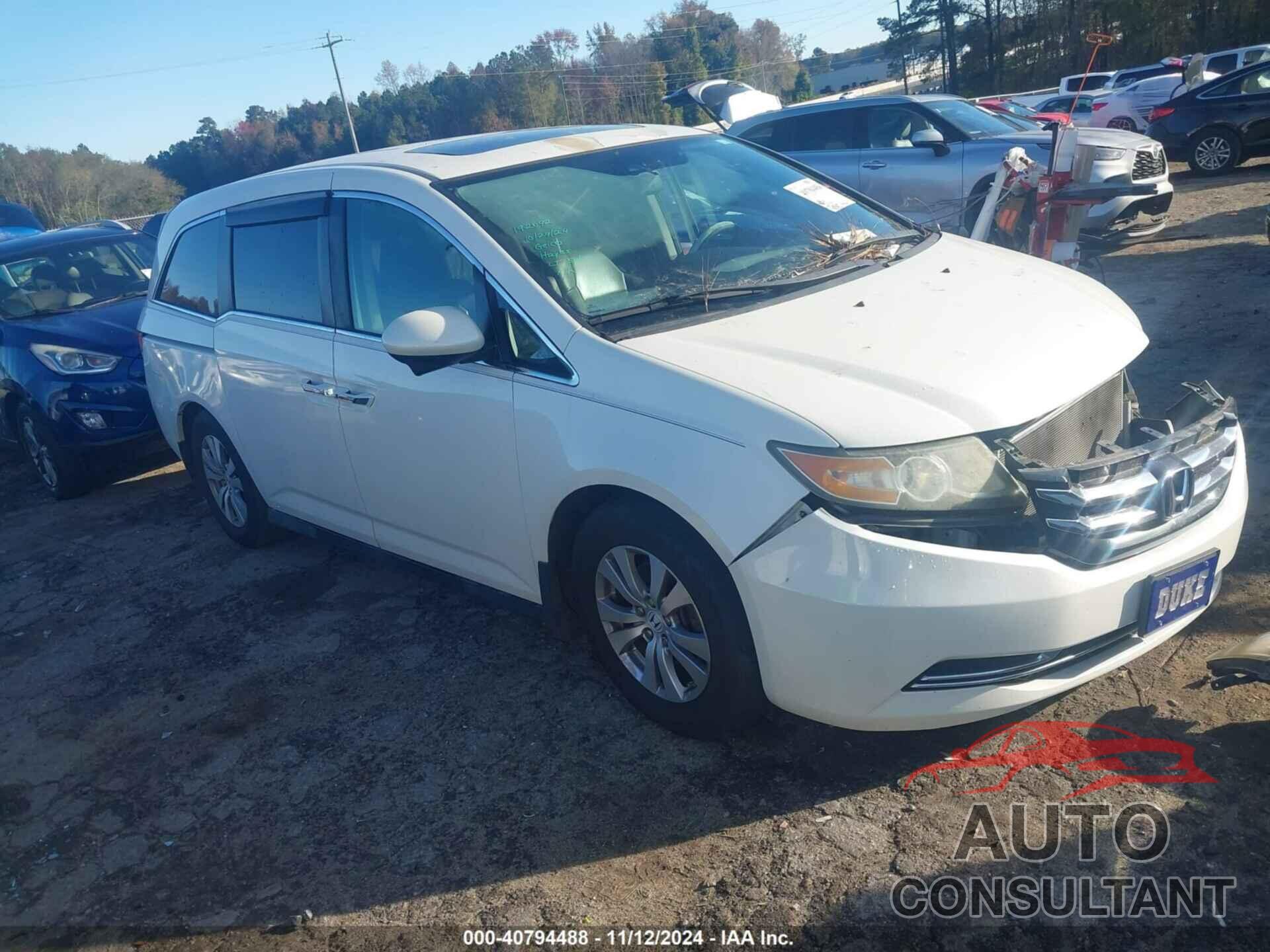 HONDA ODYSSEY 2015 - 5FNRL5H61FB009014