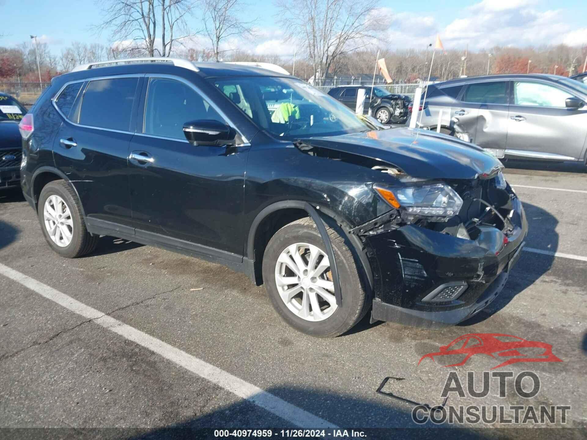 NISSAN ROGUE 2015 - KNMAT2MV4FP580379