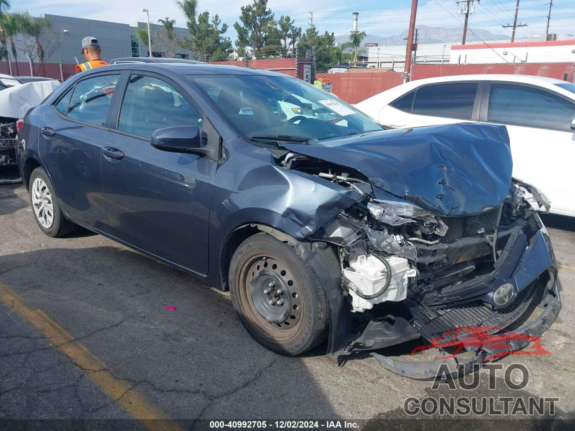 TOYOTA COROLLA 2017 - 2T1BURHE0HC842999