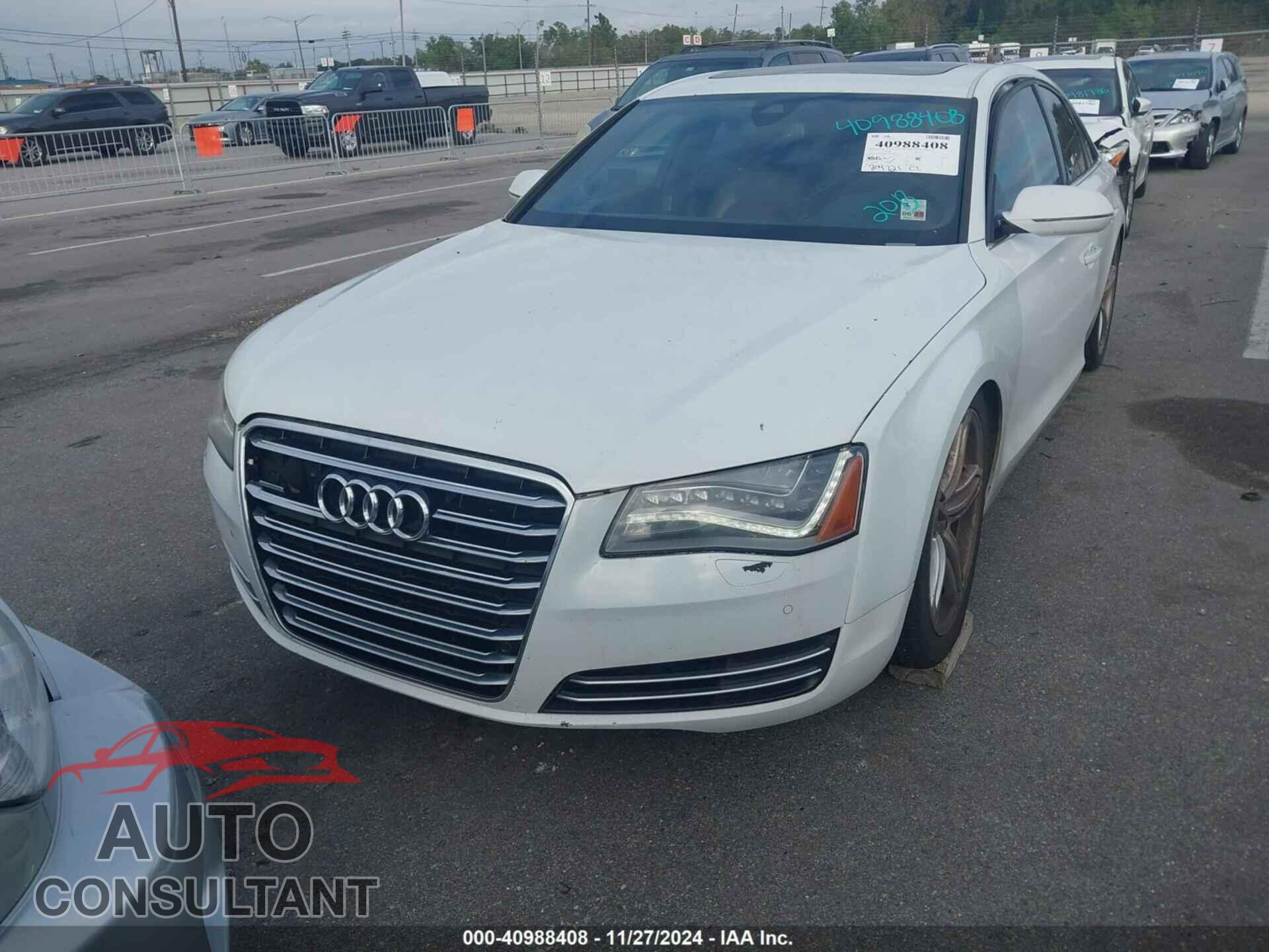 AUDI A8 L 2013 - WAUR2AFD2DN008964