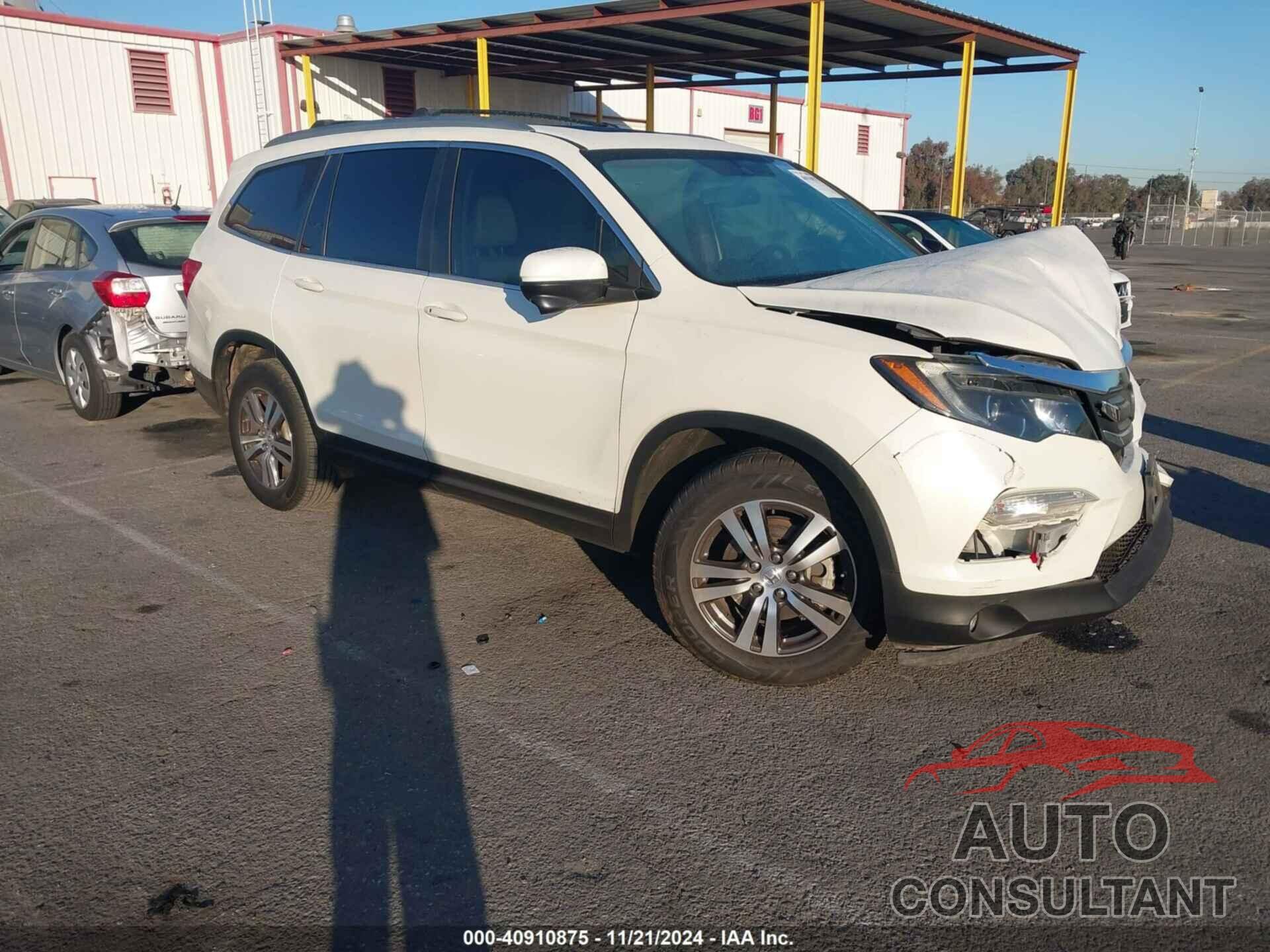 HONDA PILOT 2016 - 5FNYF5H89GB032028