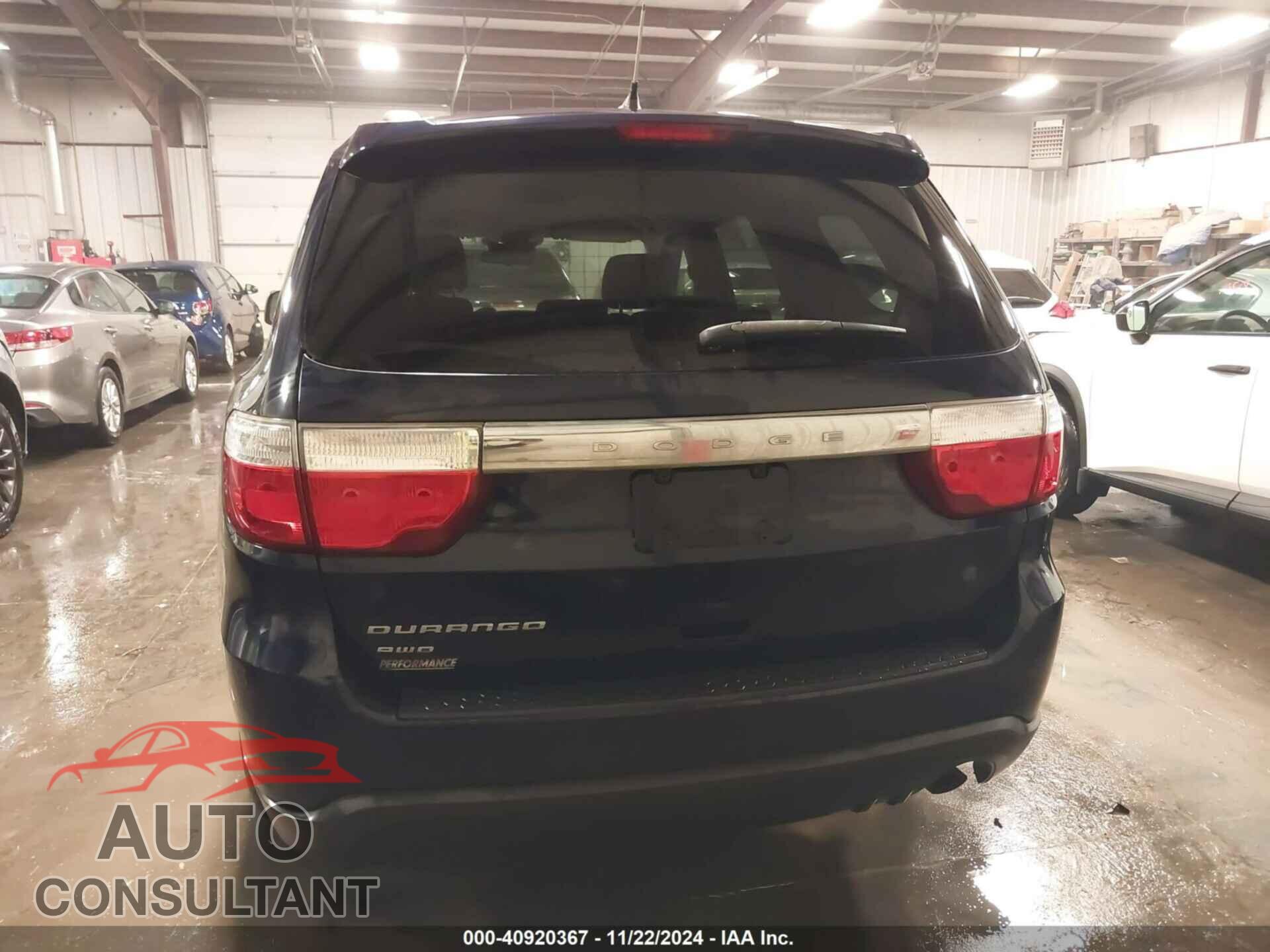 DODGE DURANGO 2012 - 1C4RDJAG5CC198137