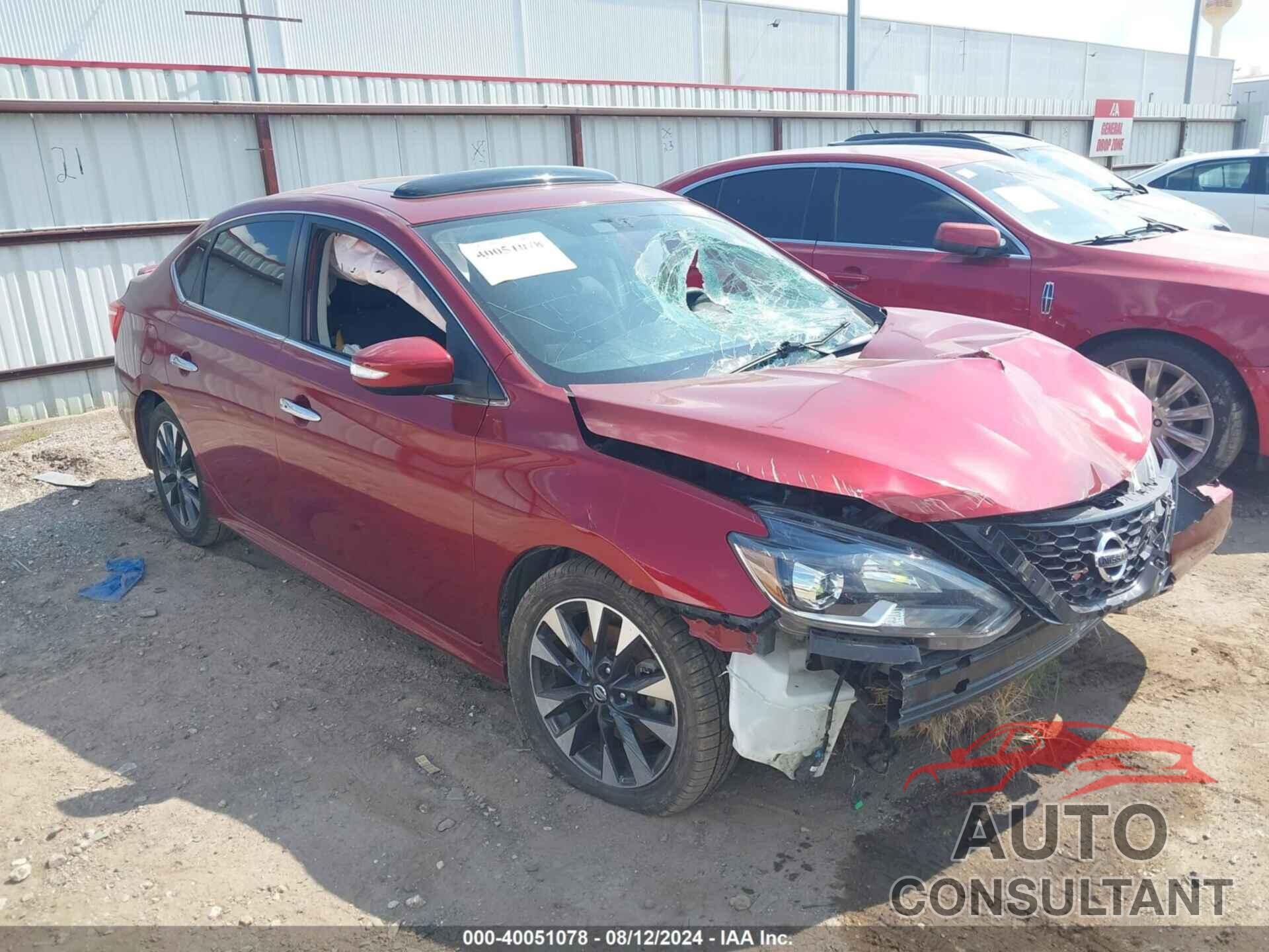 NISSAN SENTRA 2017 - 3N1CB7AP3HY364431