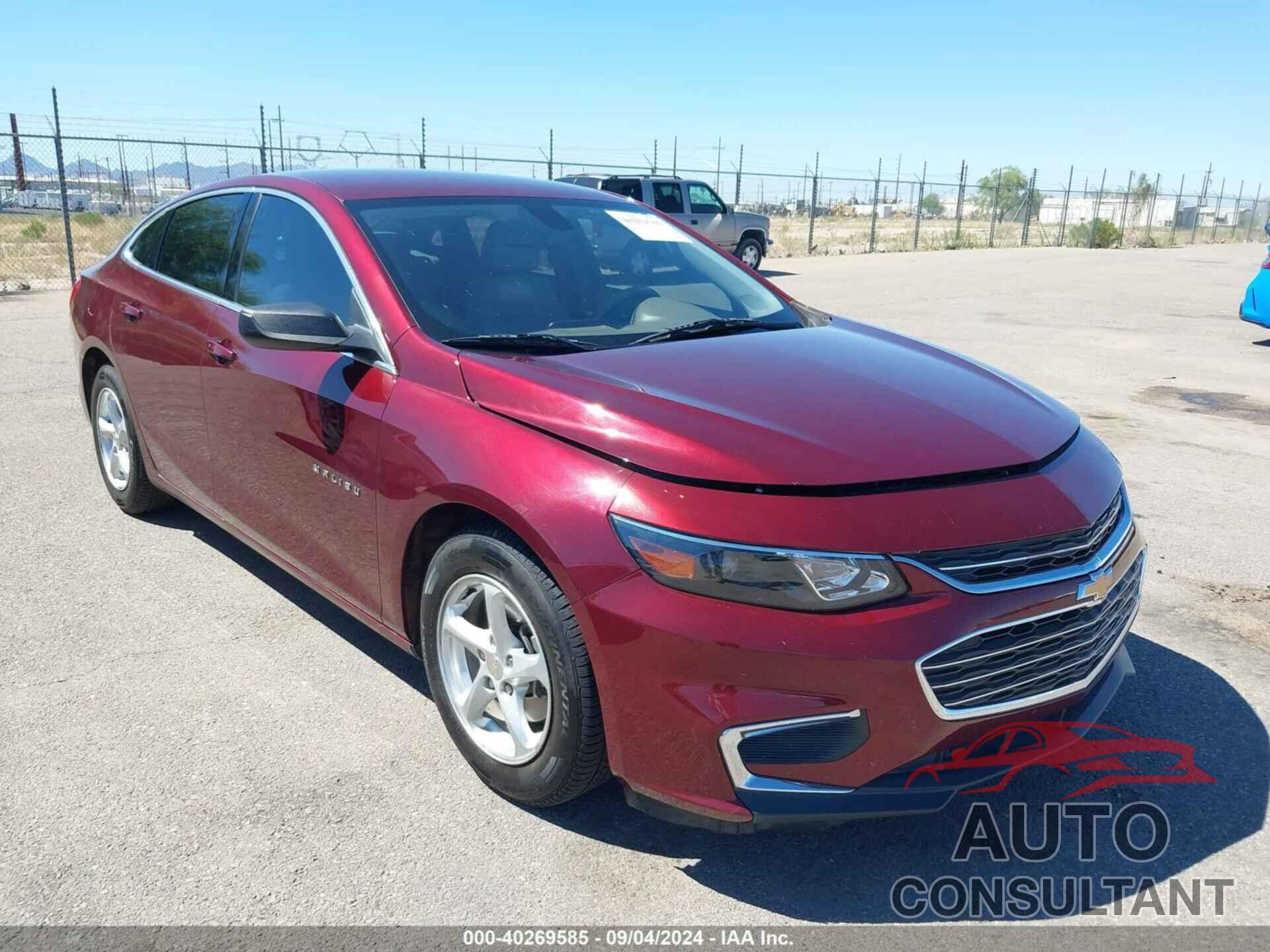 CHEVROLET MALIBU 2016 - 1G1ZB5ST7GF223271