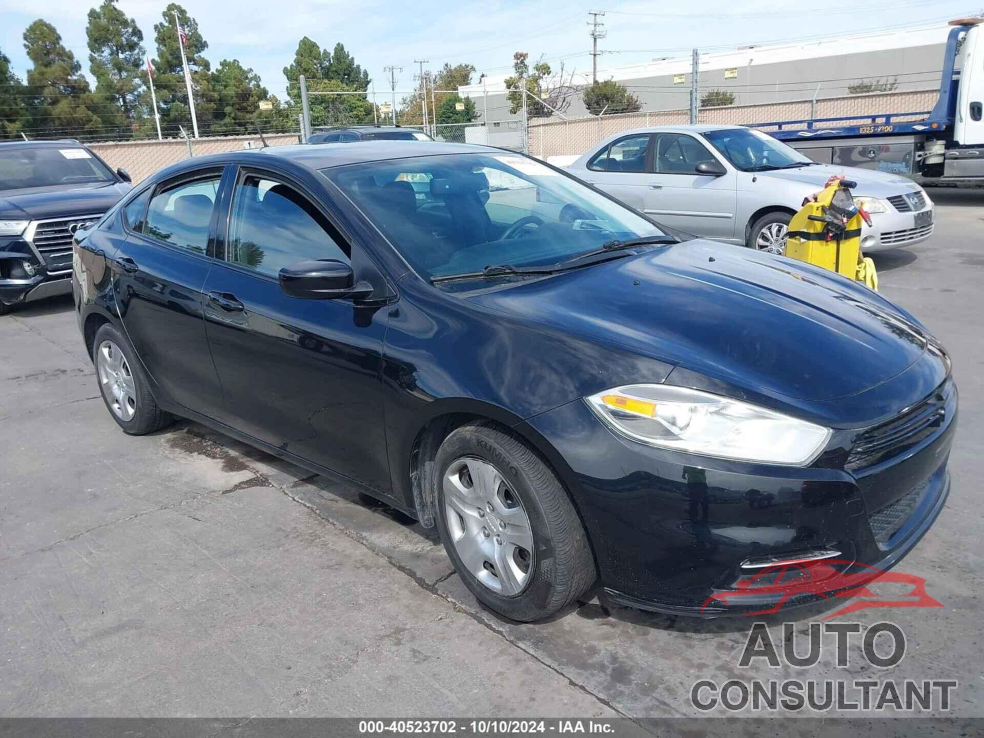 DODGE DART 2014 - 1C3CDFAA9ED801638