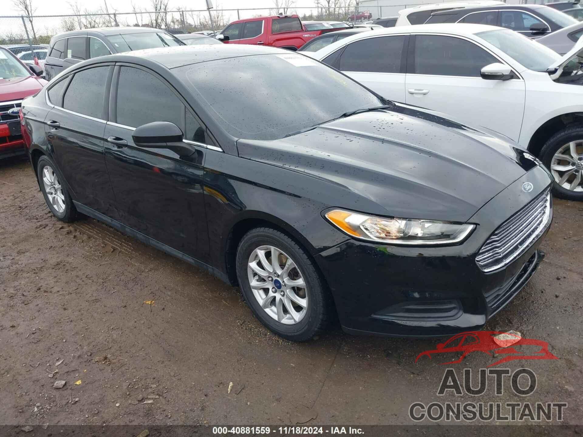 FORD FUSION 2016 - 1FA6P0G75G5103717