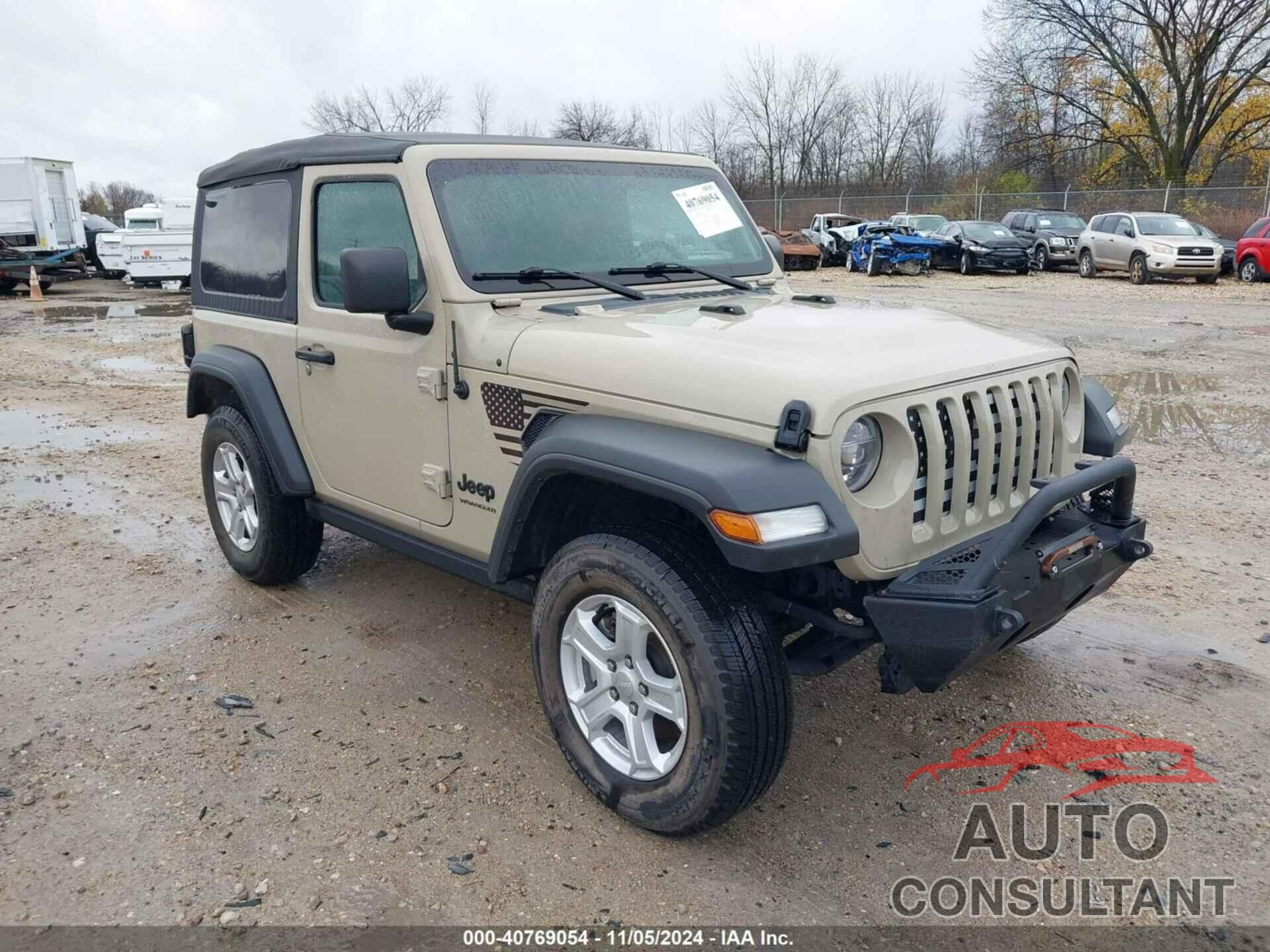 JEEP WRANGLER 2022 - 1C4GJXAN0NW249935