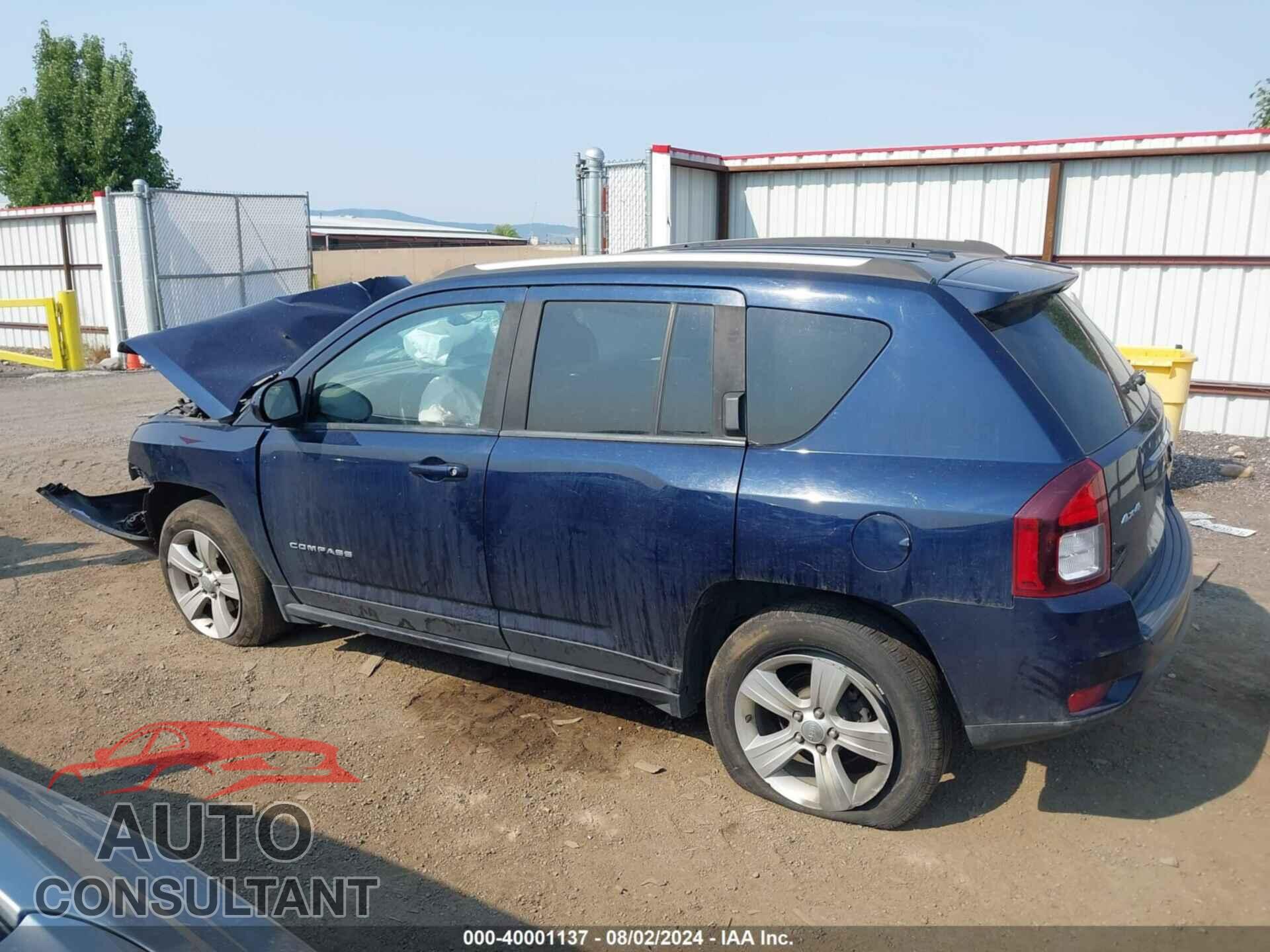 JEEP COMPASS 2017 - 1C4NJDEB8HD105247