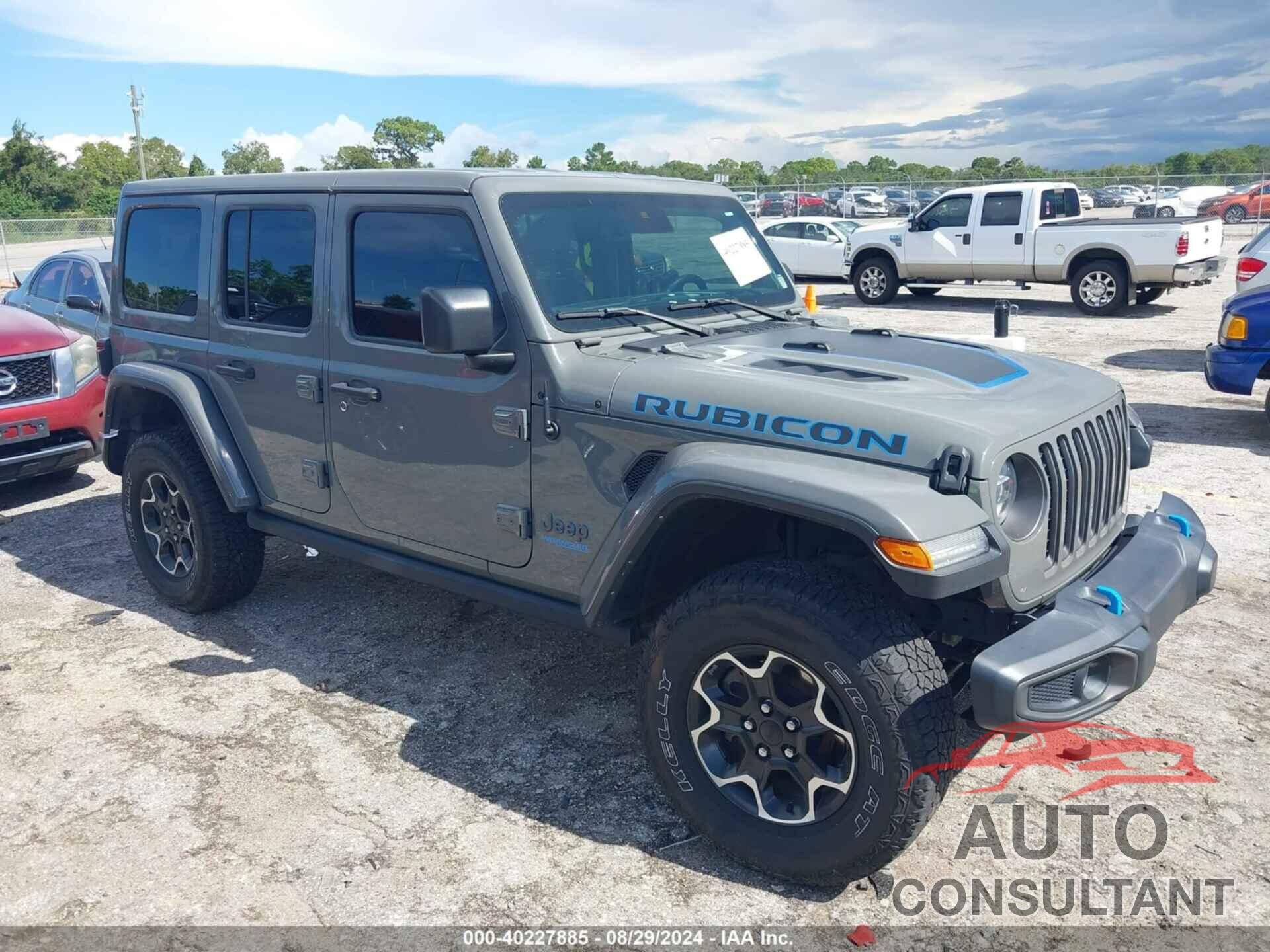 JEEP WRANGLER 4XE 2021 - 1C4JJXR63MW743207