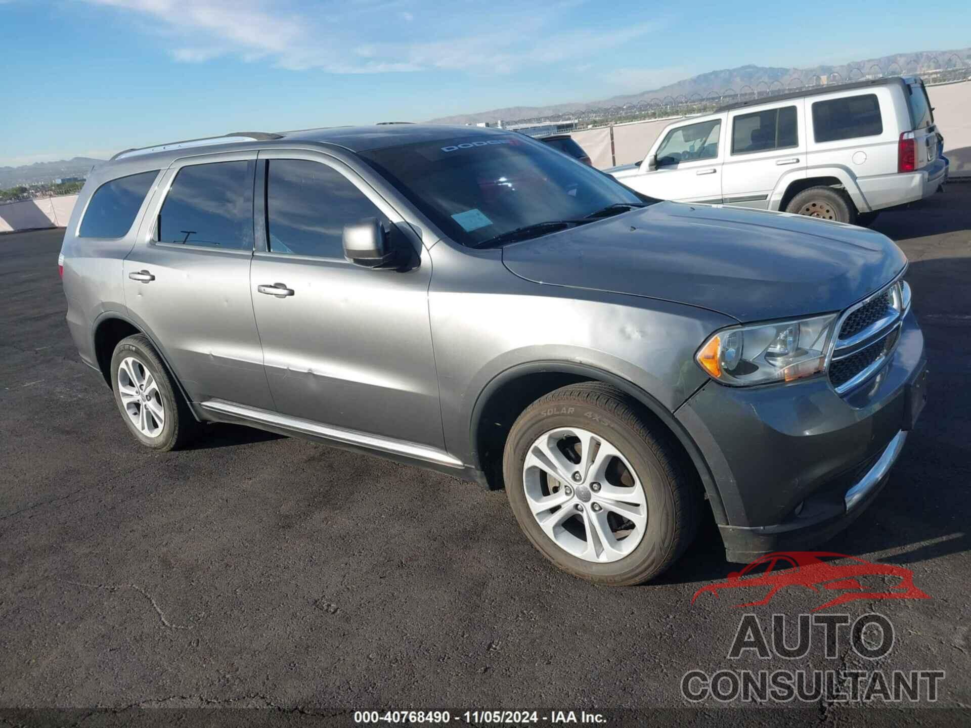 DODGE DURANGO 2012 - 1C4RDHDG9CC118519