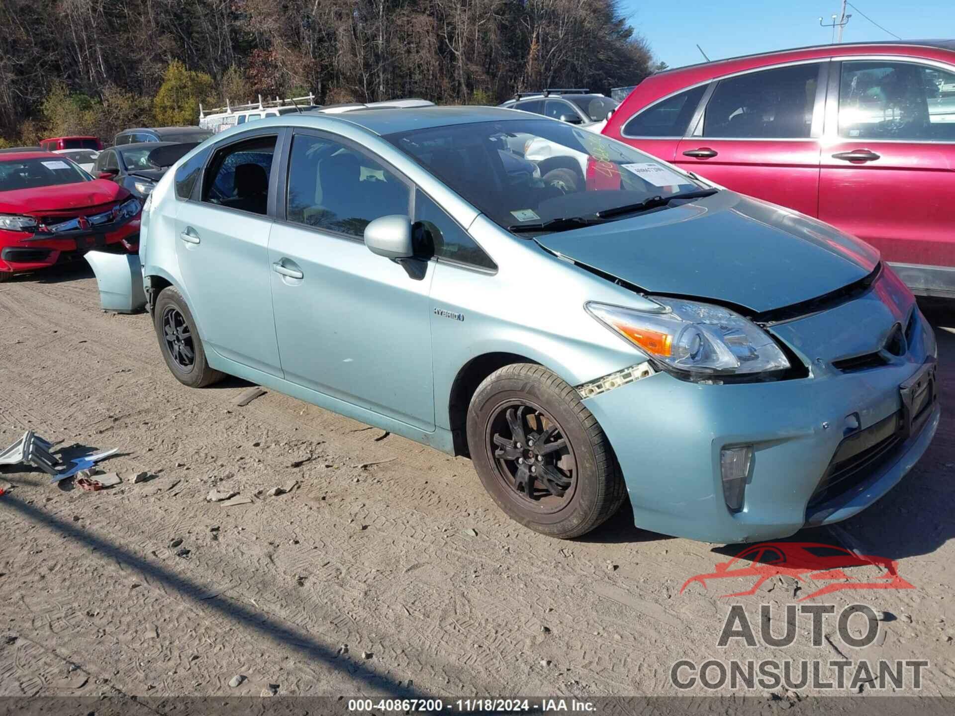 TOYOTA PRIUS 2014 - JTDKN3DUXE1763069