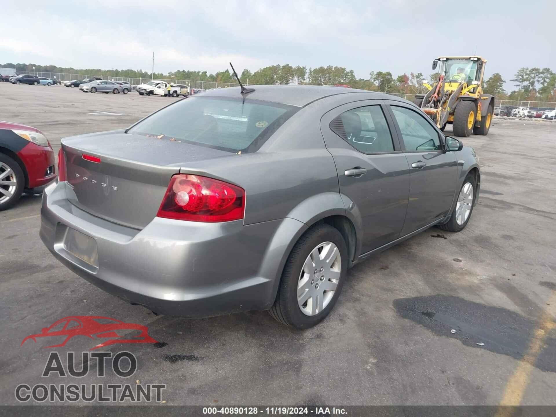 DODGE AVENGER 2013 - 1C3CDZAB2DN532482