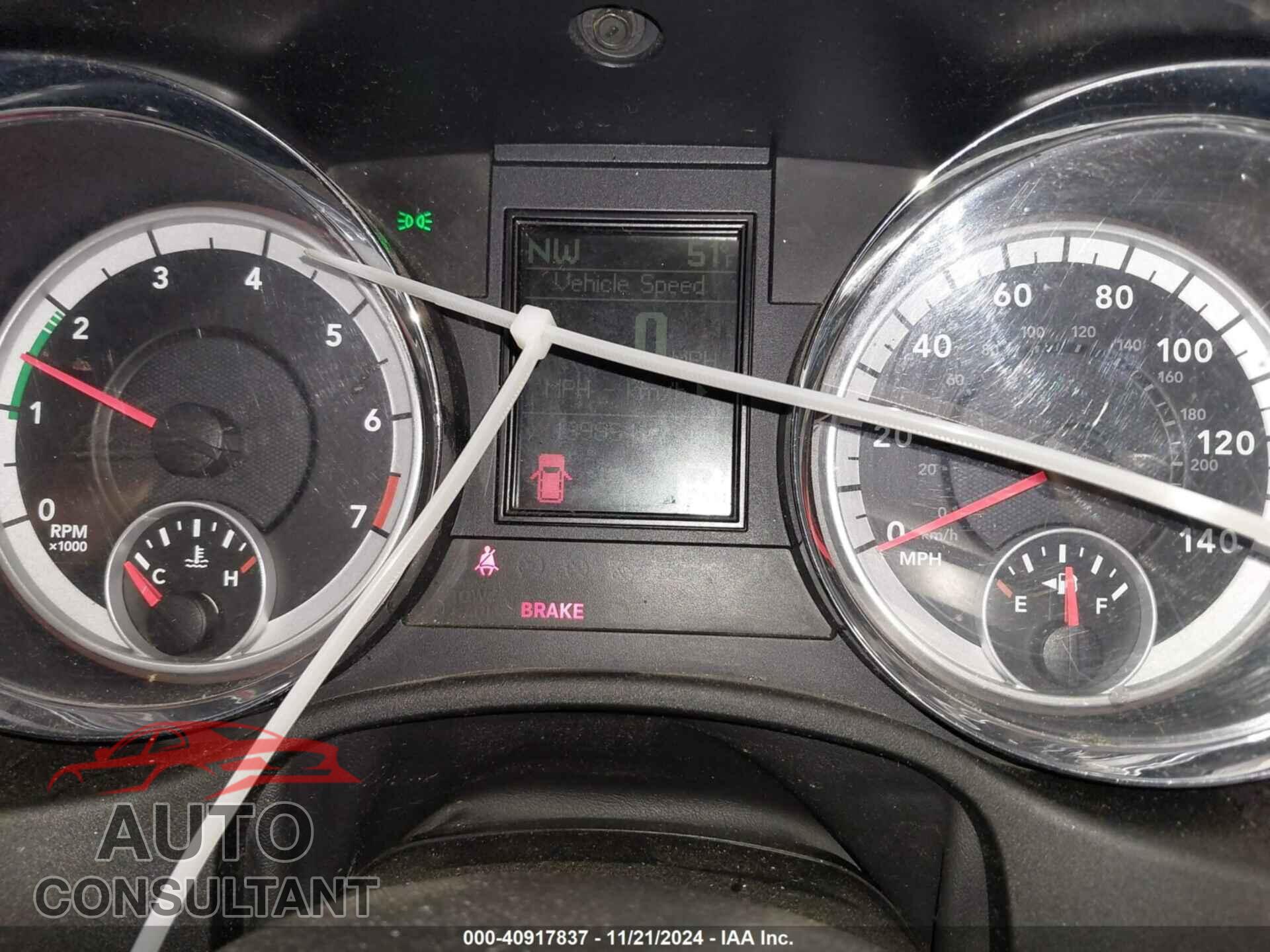 DODGE DURANGO 2012 - 1C4RDJAG6CC147004