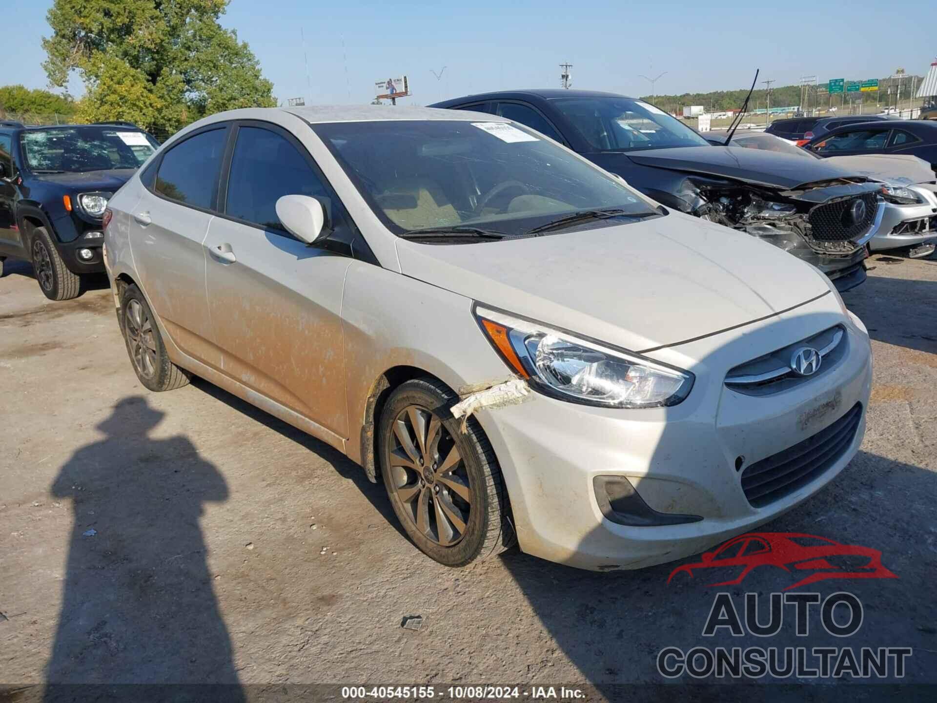 HYUNDAI ACCENT 2017 - KMHCT4AE6HU256648