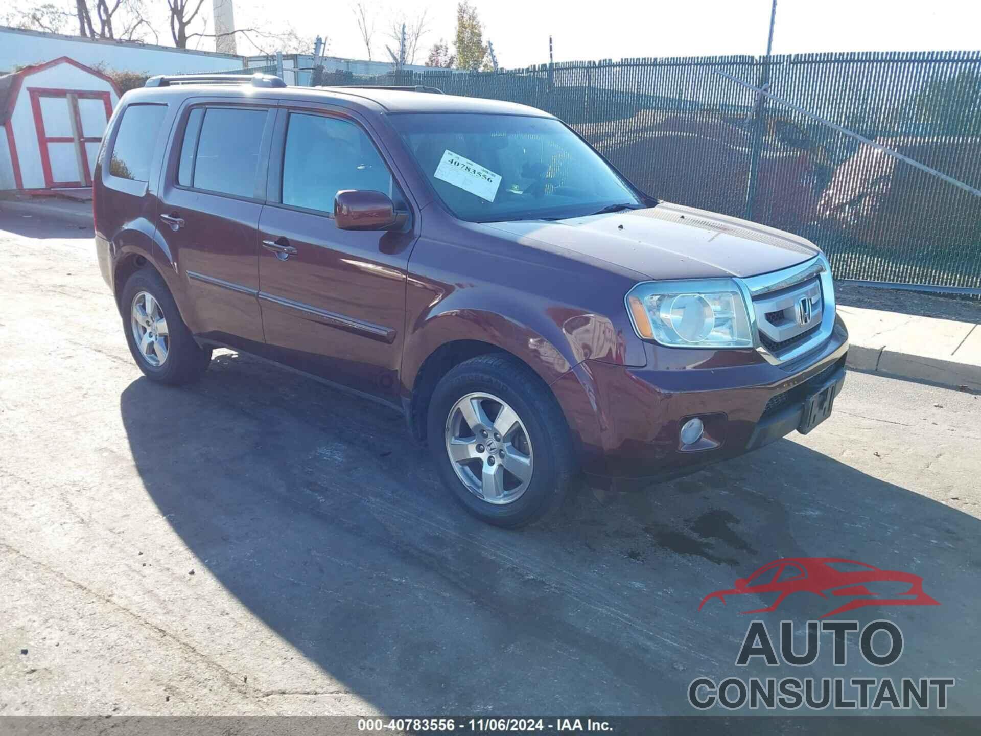 HONDA PILOT 2011 - 5FNYF4H4XBB097082