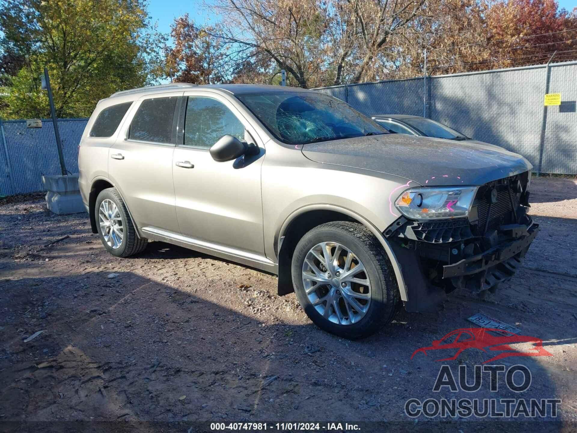 DODGE DURANGO 2016 - 1C4RDJDGXGC442432