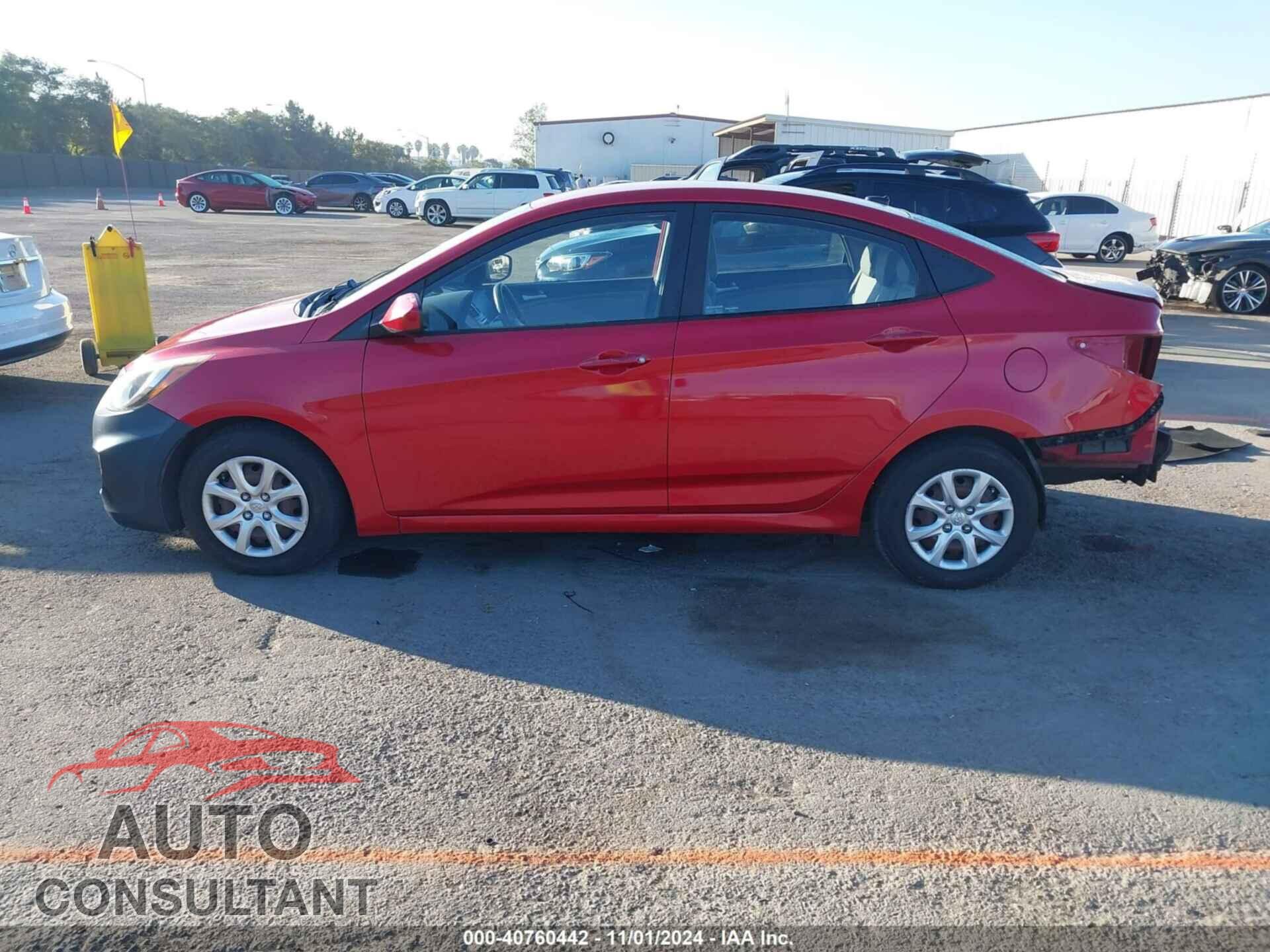 HYUNDAI ACCENT 2014 - KMHCT4AE9EU759747