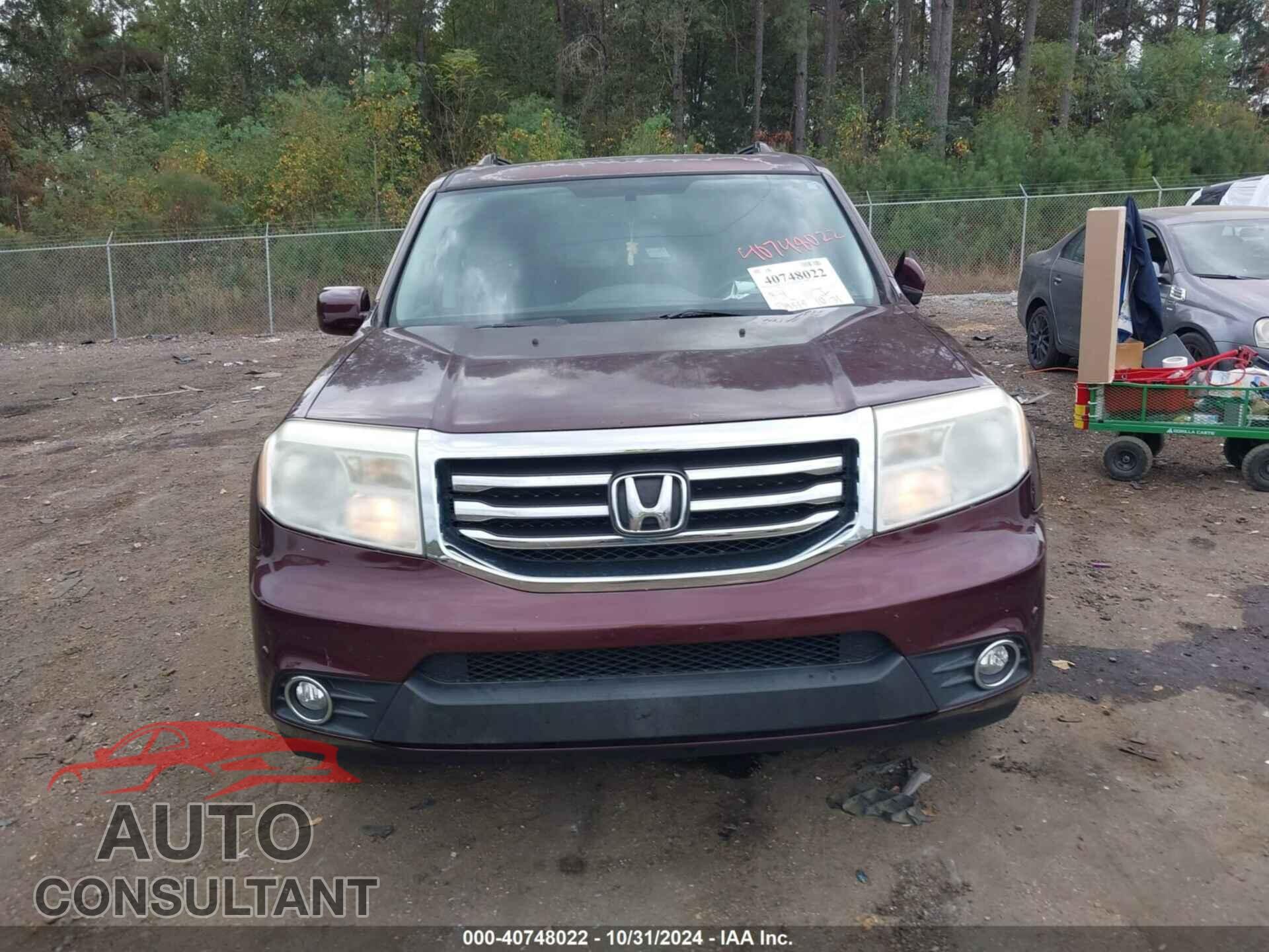 HONDA PILOT 2015 - 5FNYF4H91FB011014