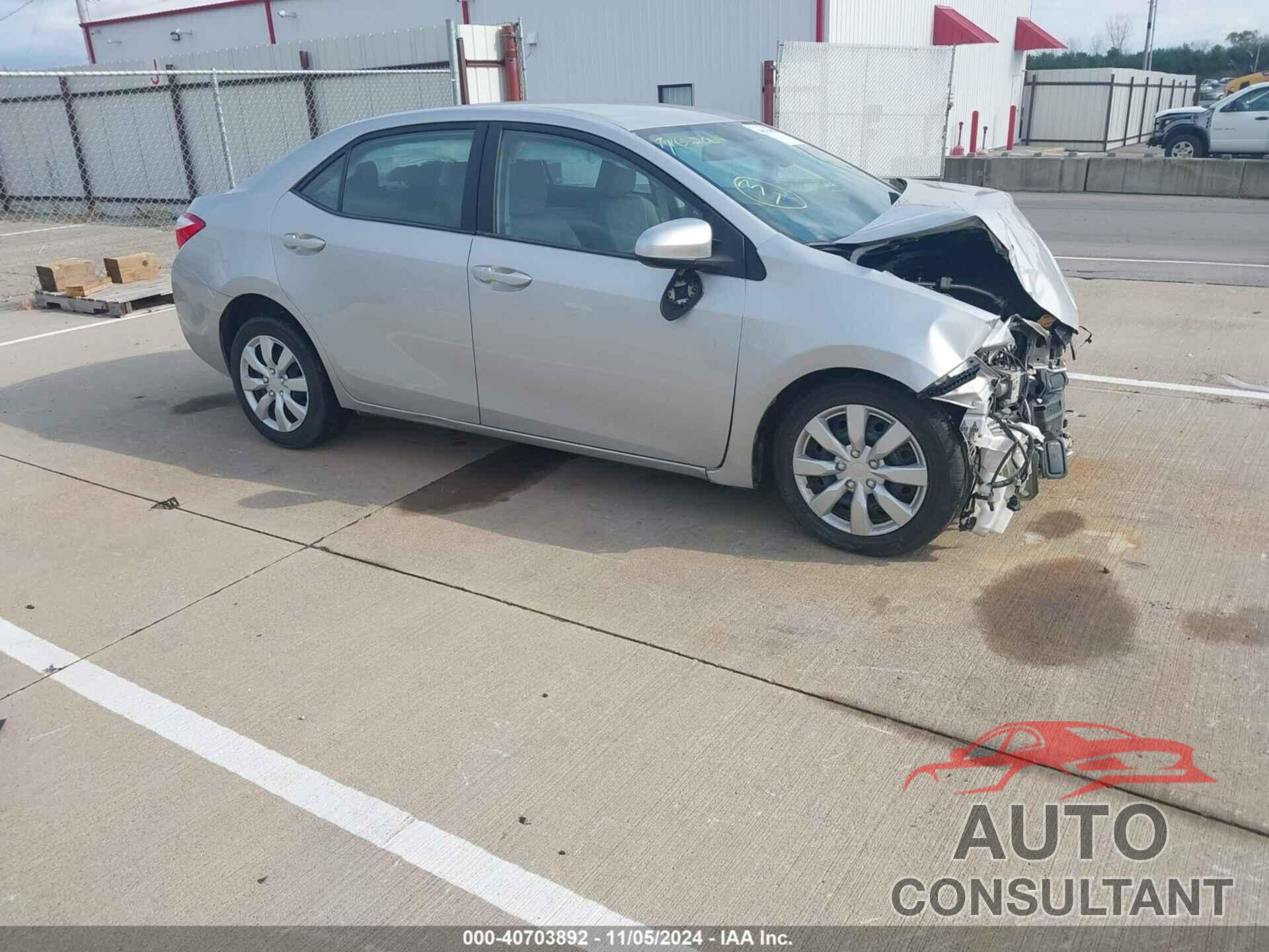TOYOTA COROLLA 2016 - 2T1BURHE9GC704151