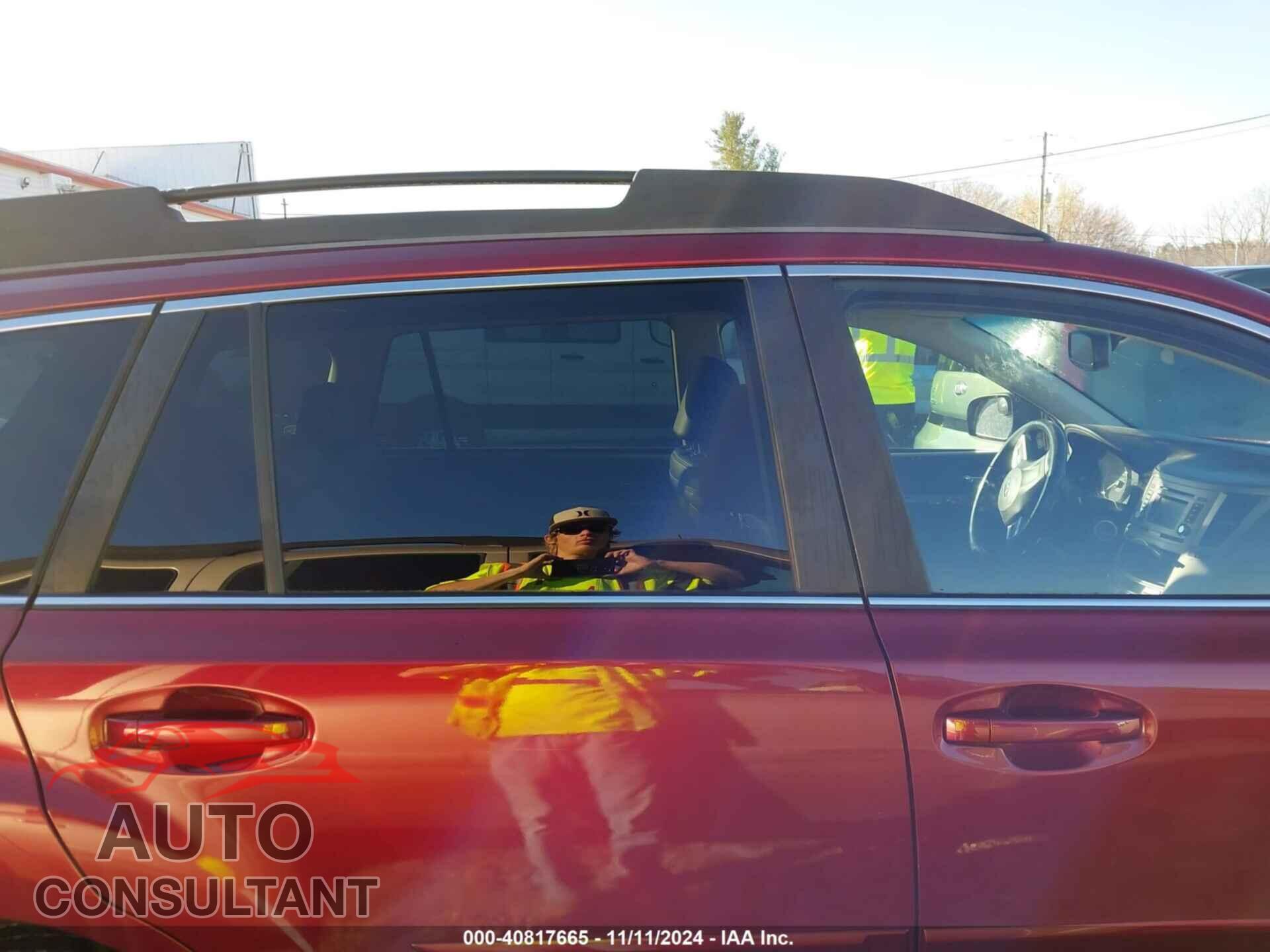 SUBARU OUTBACK 2012 - 4S4BRBKC5C3301086