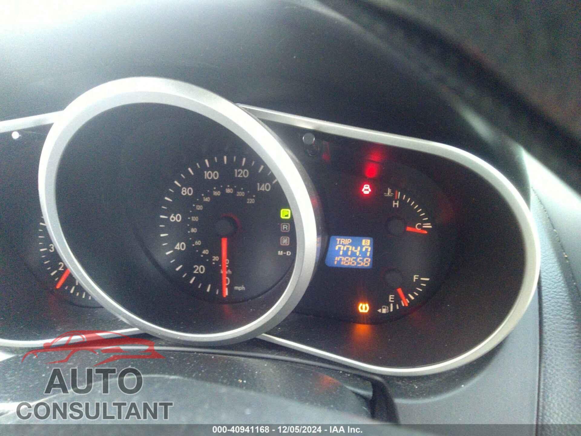 MAZDA CX-7 2011 - JM3ER2A56B0399413
