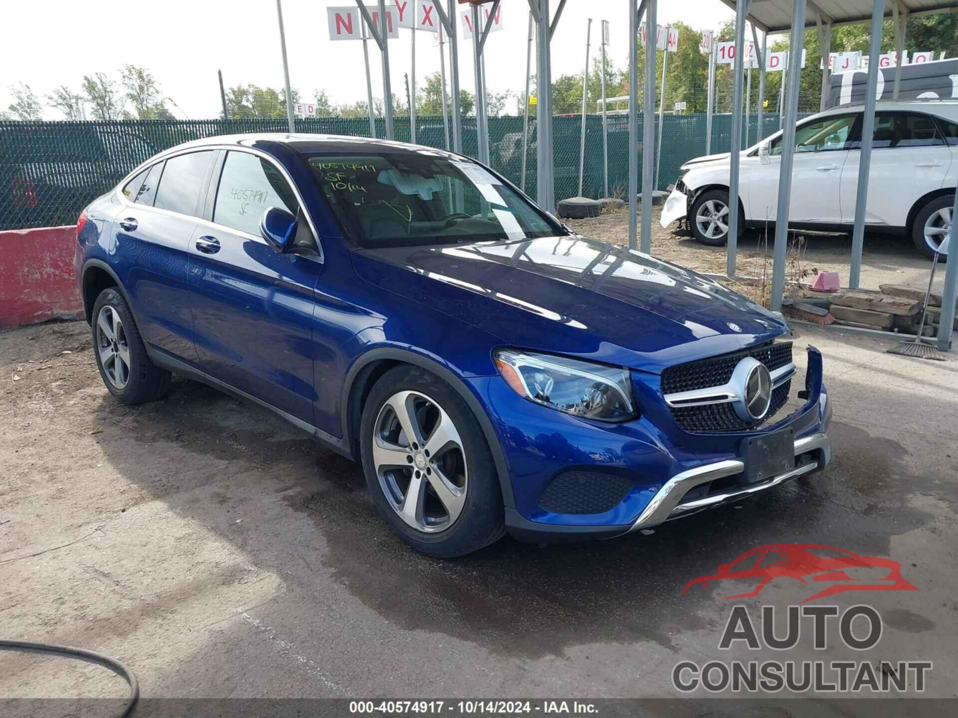 MERCEDES-BENZ GLC 300 COUPE 2017 - WDC0J4KB2HF191510