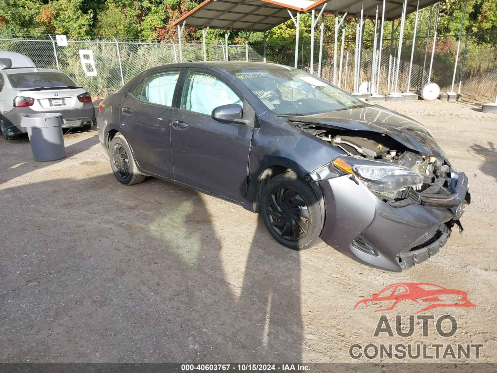 TOYOTA COROLLA 2018 - 2T1BURHEXJC994519