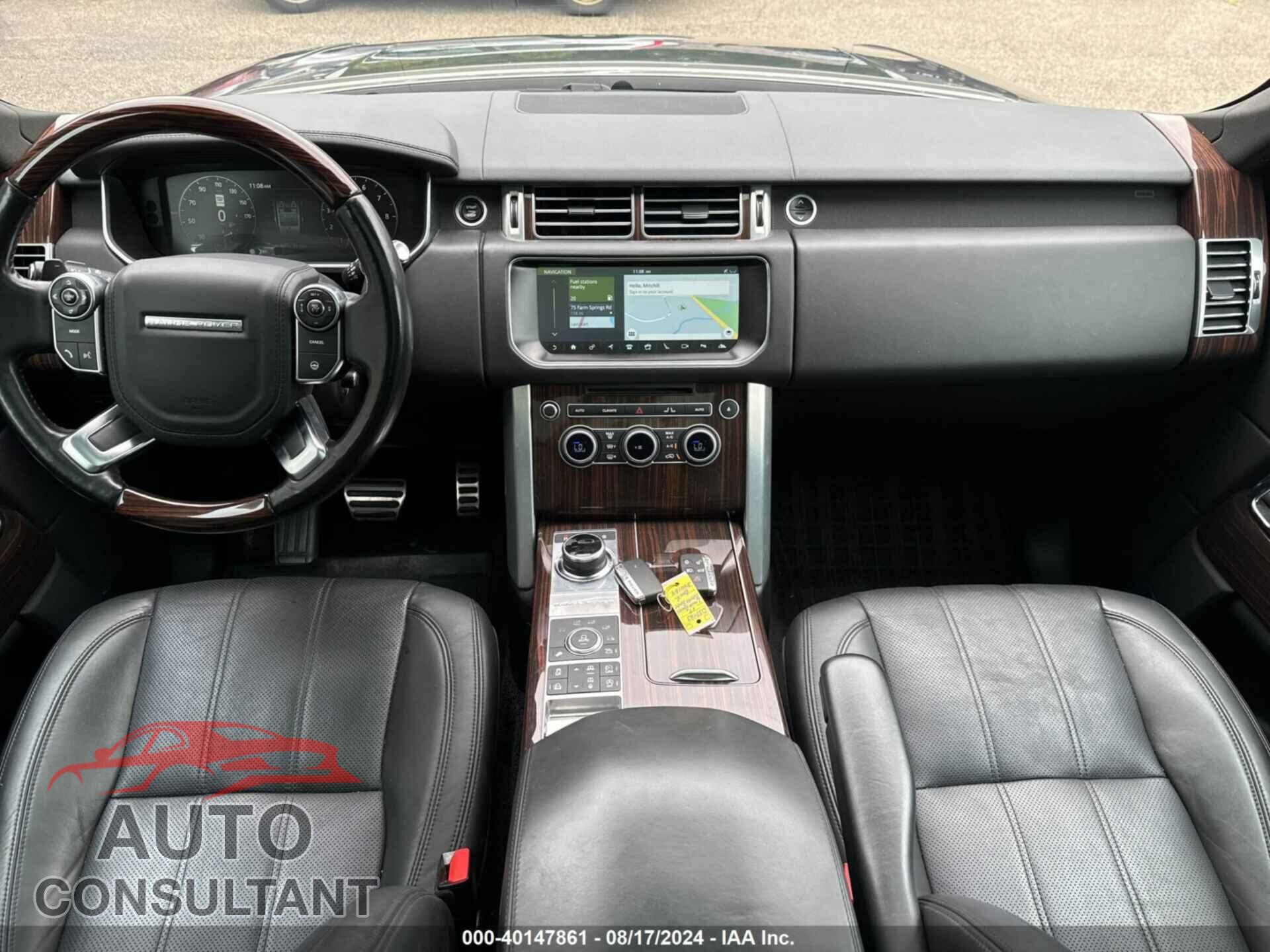 LAND ROVER RANGE ROVER 2017 - SALGS5FE8HA340164