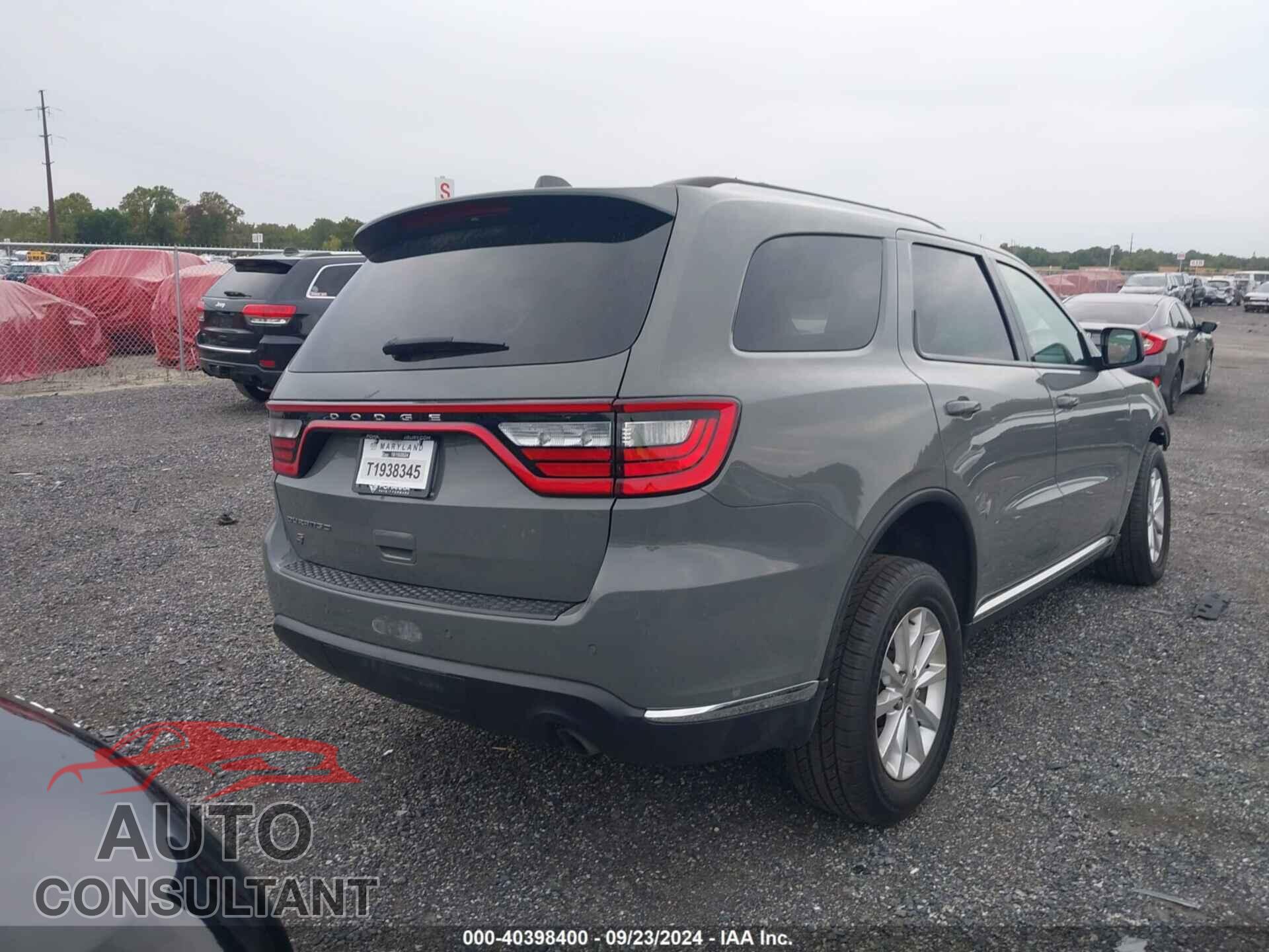 DODGE DURANGO 2021 - 1C4RDJAG4MC697609
