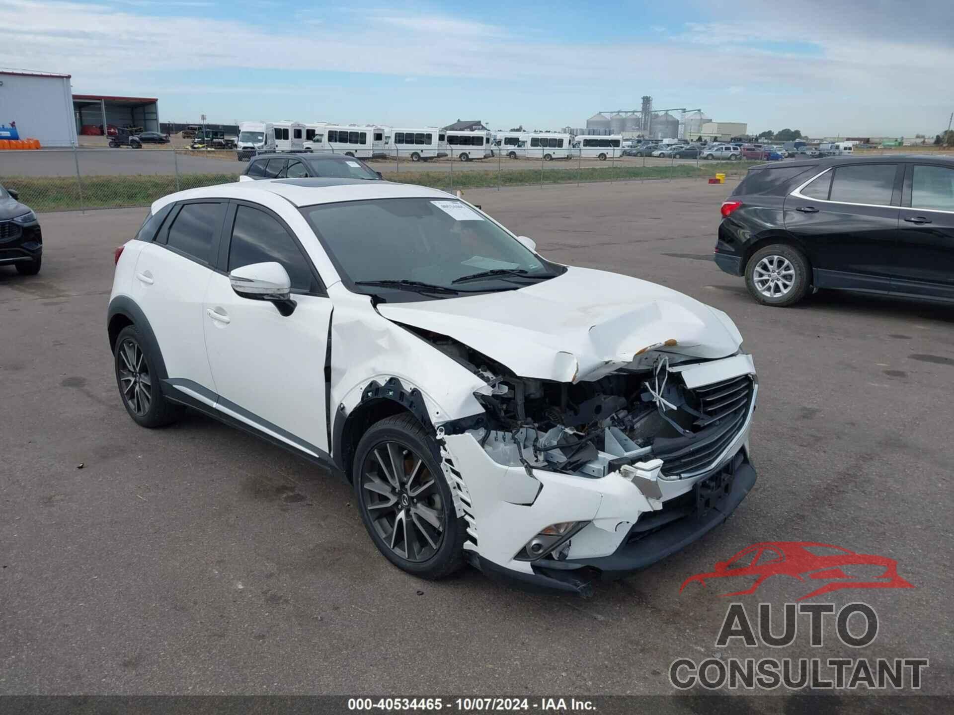 MAZDA CX-3 2016 - JM1DKBD75G0110115