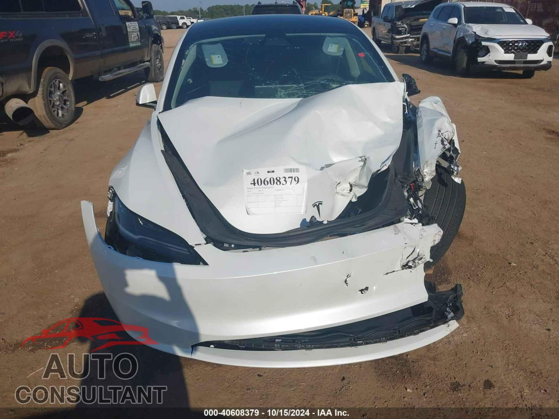 TESLA MODEL 3 2024 - 5YJ3E1EB2RF796263