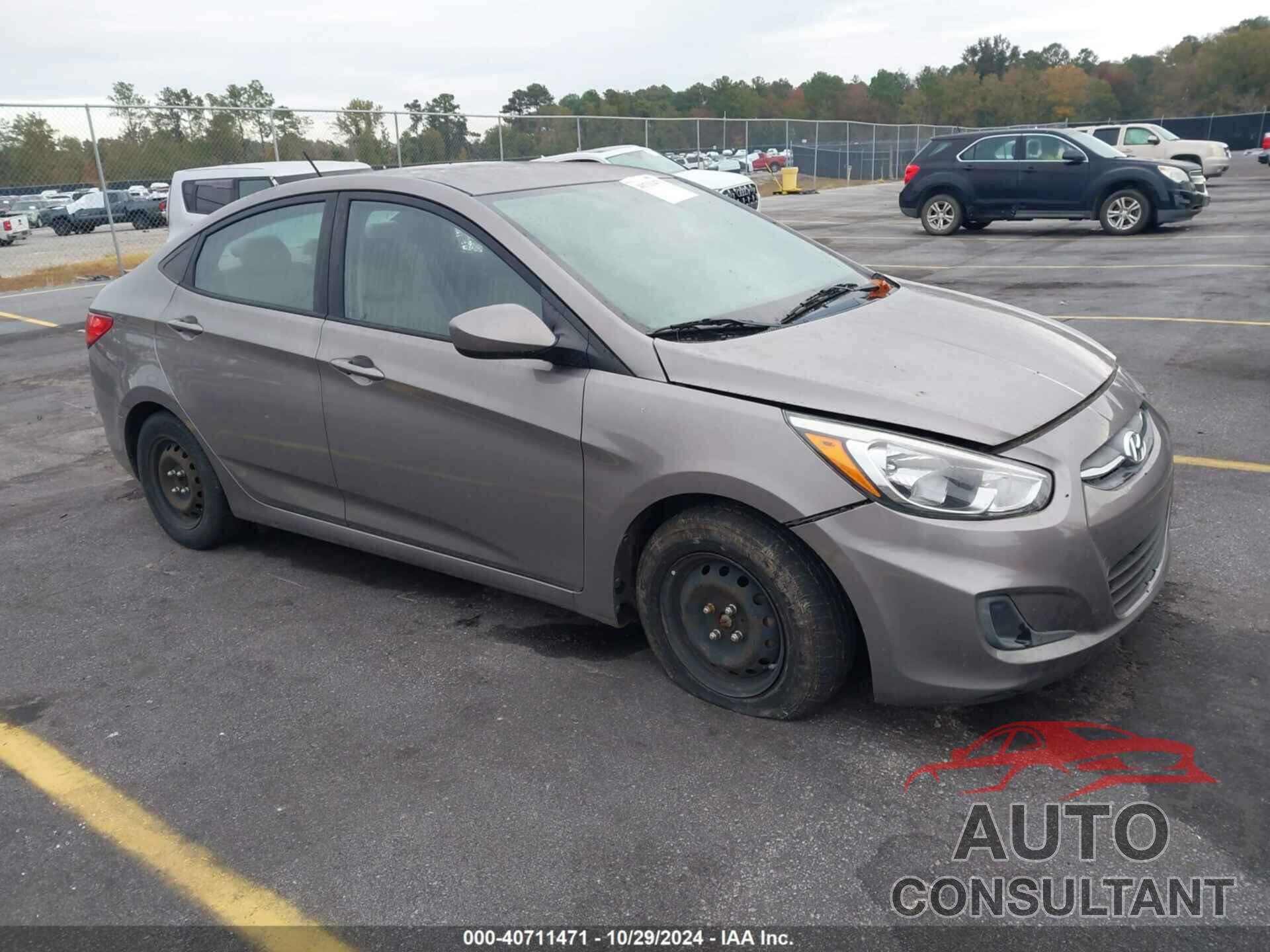 HYUNDAI ACCENT 2017 - KMHCT4AE8HU376743