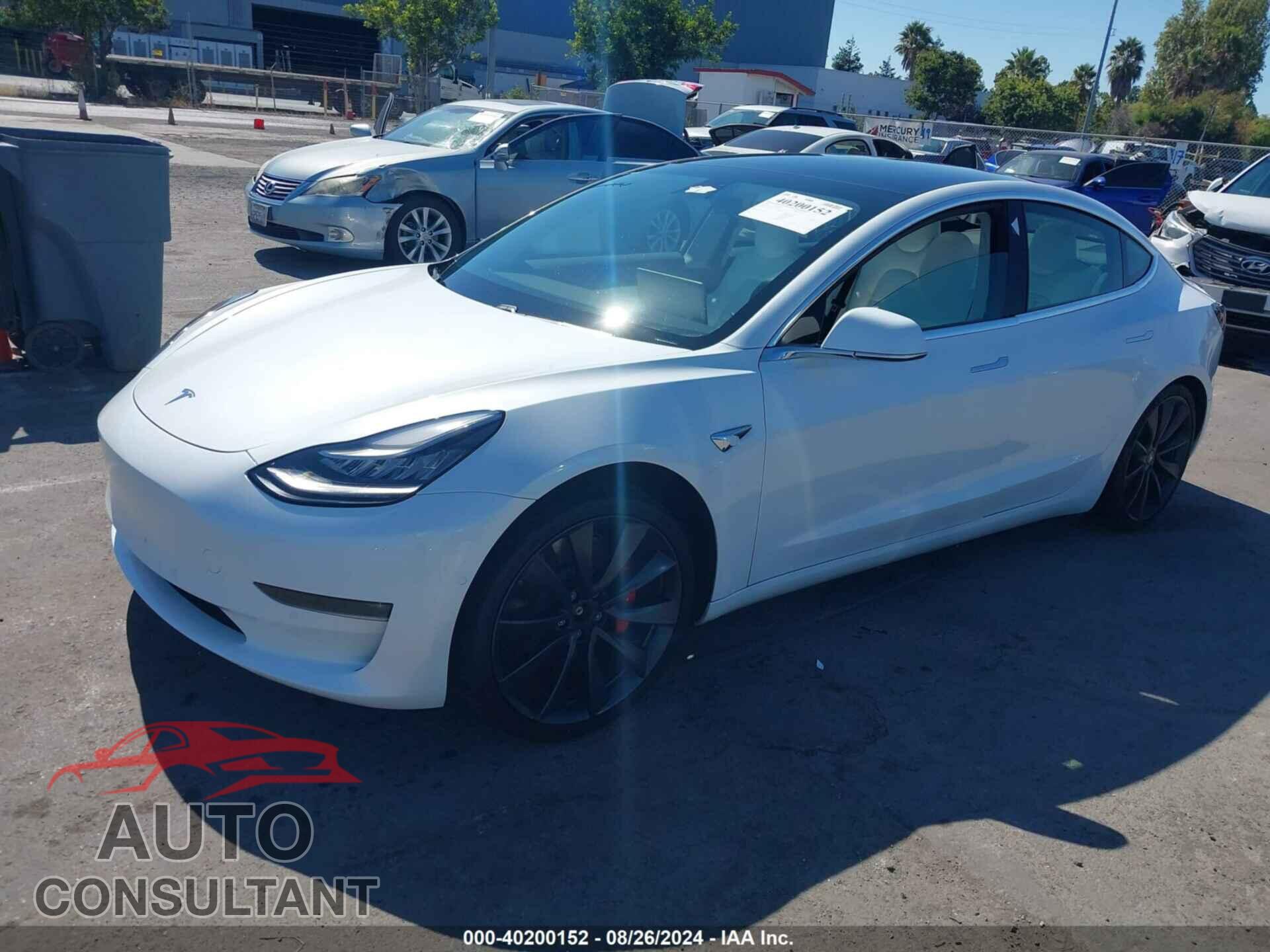 TESLA MODEL 3 2020 - 5YJ3E1EC0LF796519