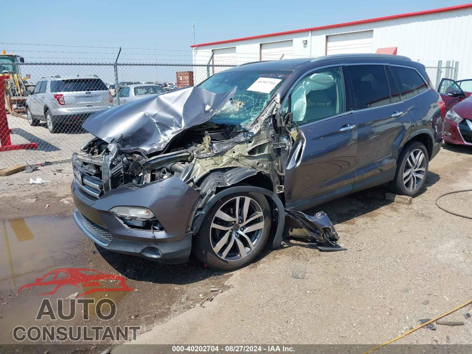 HONDA PILOT 2017 - 5FNYF6H07HB025533