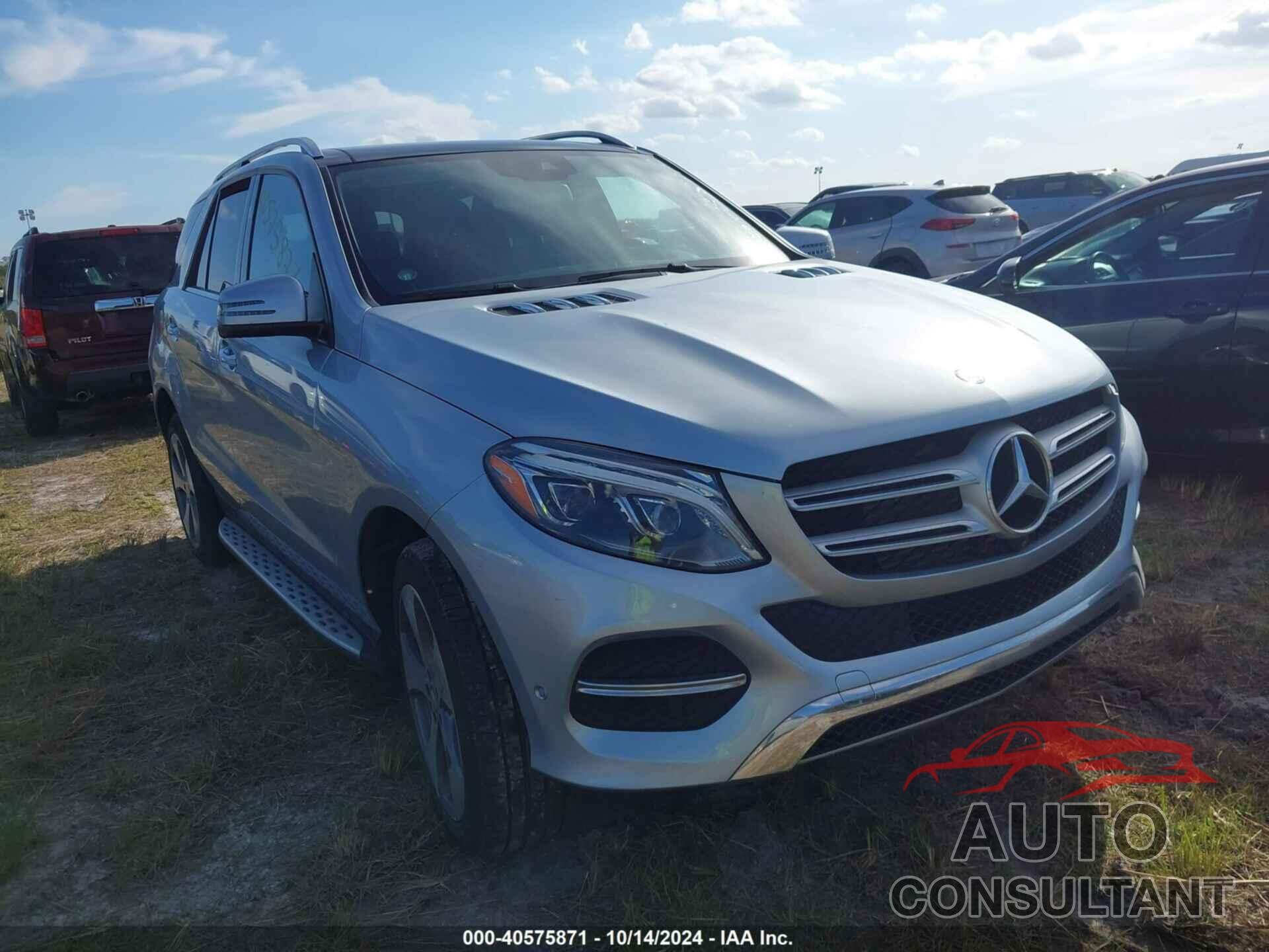 MERCEDES-BENZ GLE 300D 2016 - 4JGDA0EB9GA711317