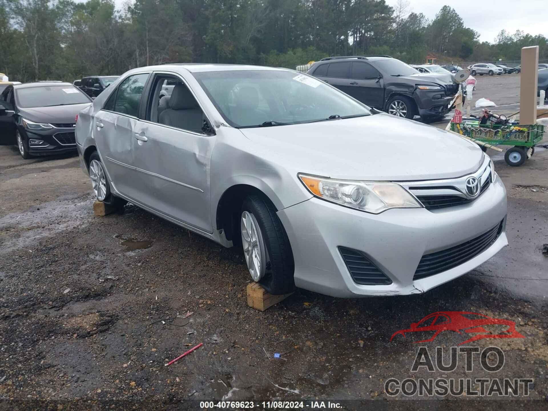 TOYOTA CAMRY 2012 - 4T4BF1FK1CR224527