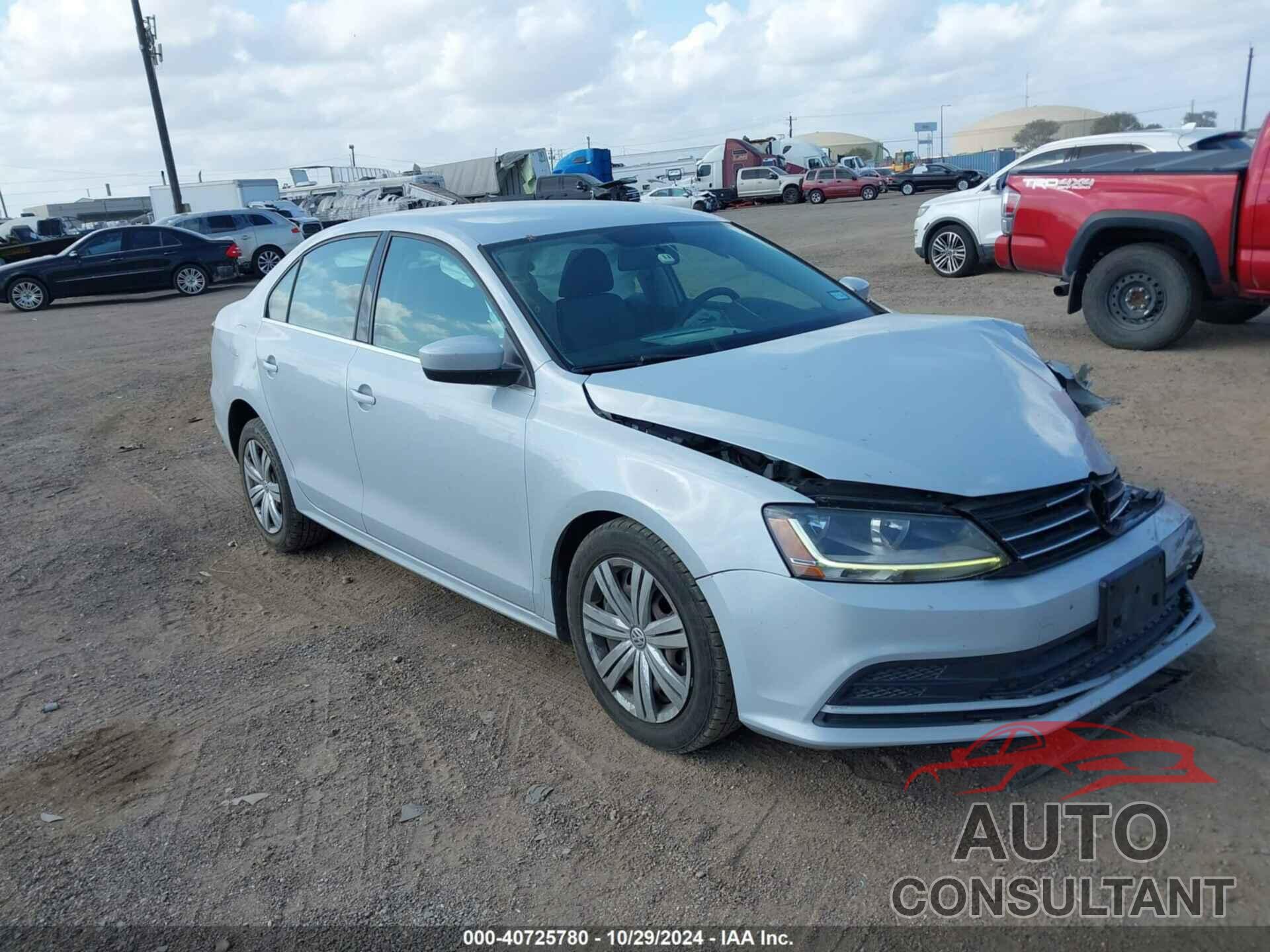 VOLKSWAGEN JETTA 2017 - 3VW2B7AJ9HM381789