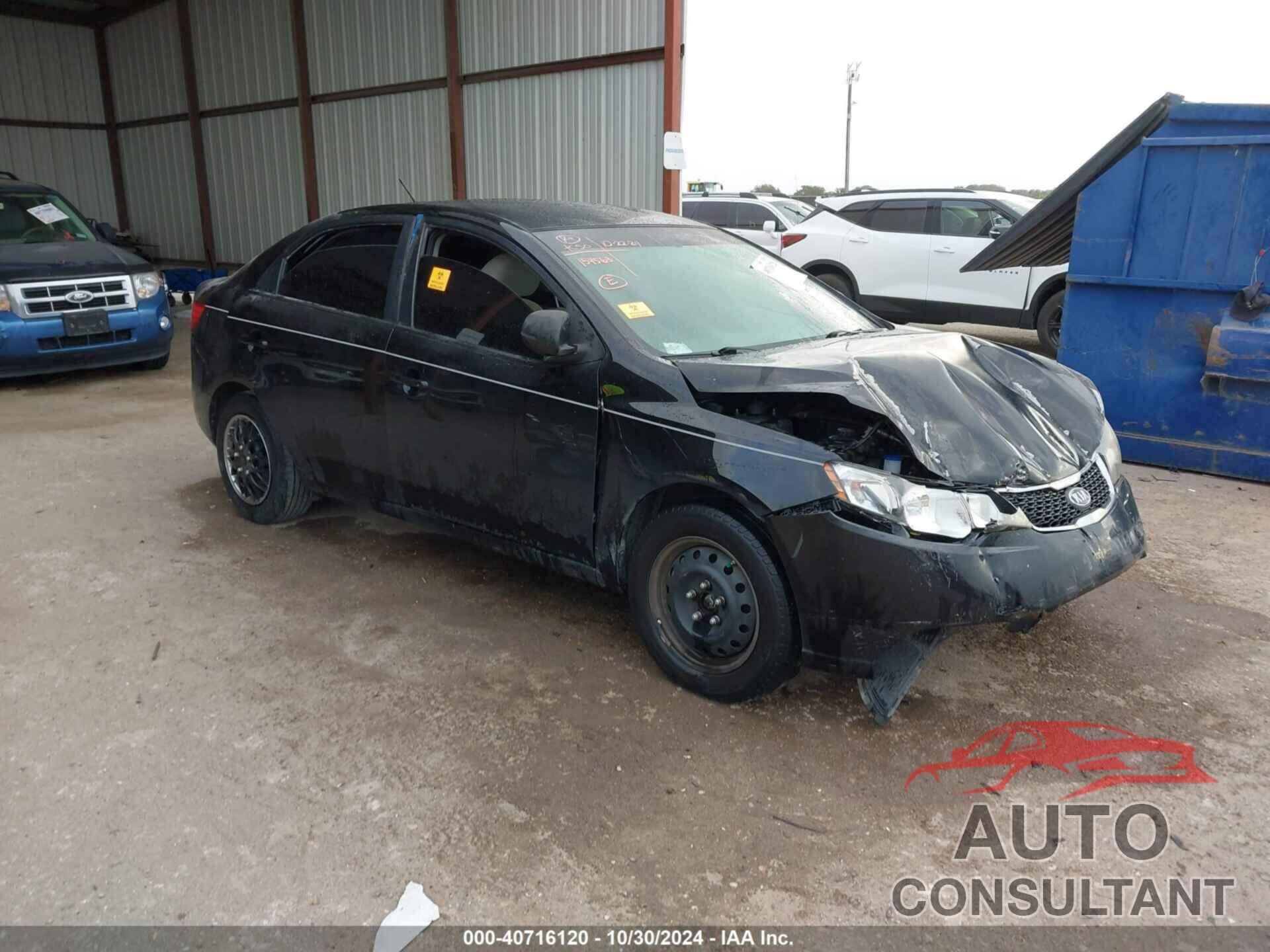 KIA FORTE 2013 - KNAFU4A29D5719792