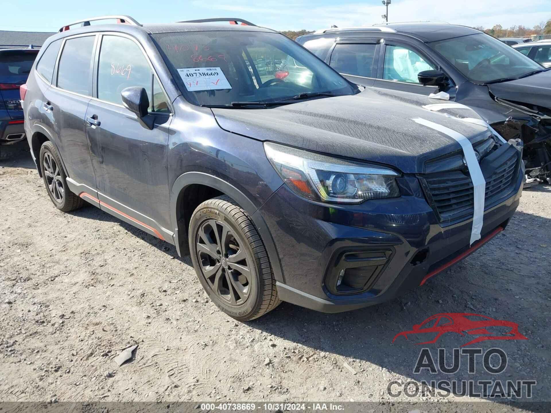 SUBARU FORESTER 2020 - JF2SKALCXLH445271