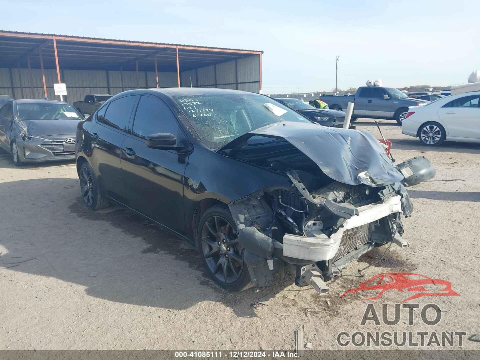 DODGE DART 2016 - 1C3CDFAA3GD736756