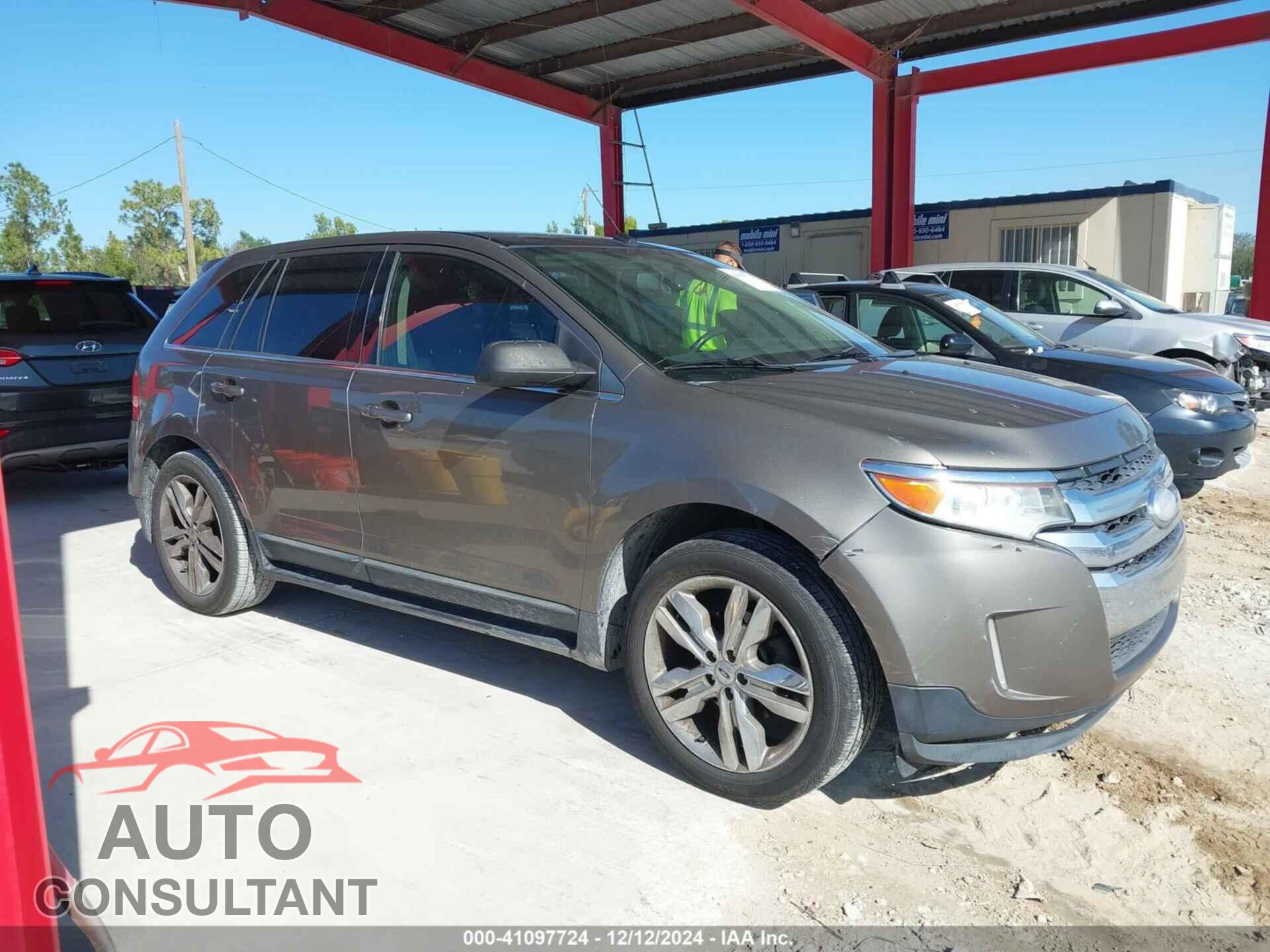 FORD EDGE 2012 - 2FMDK3K99CBA25986