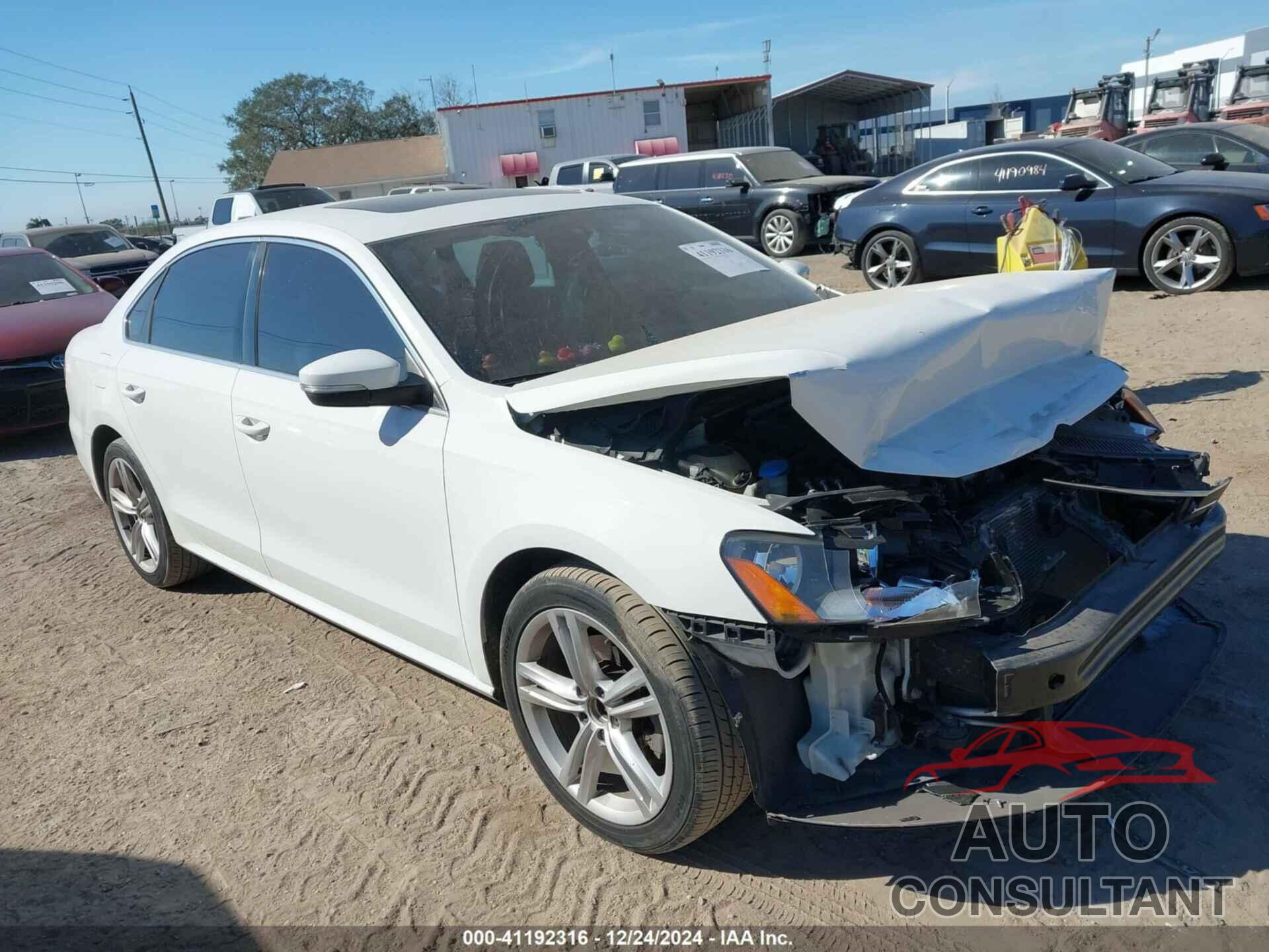 VOLKSWAGEN PASSAT 2015 - 1VWBV7A33FC032134