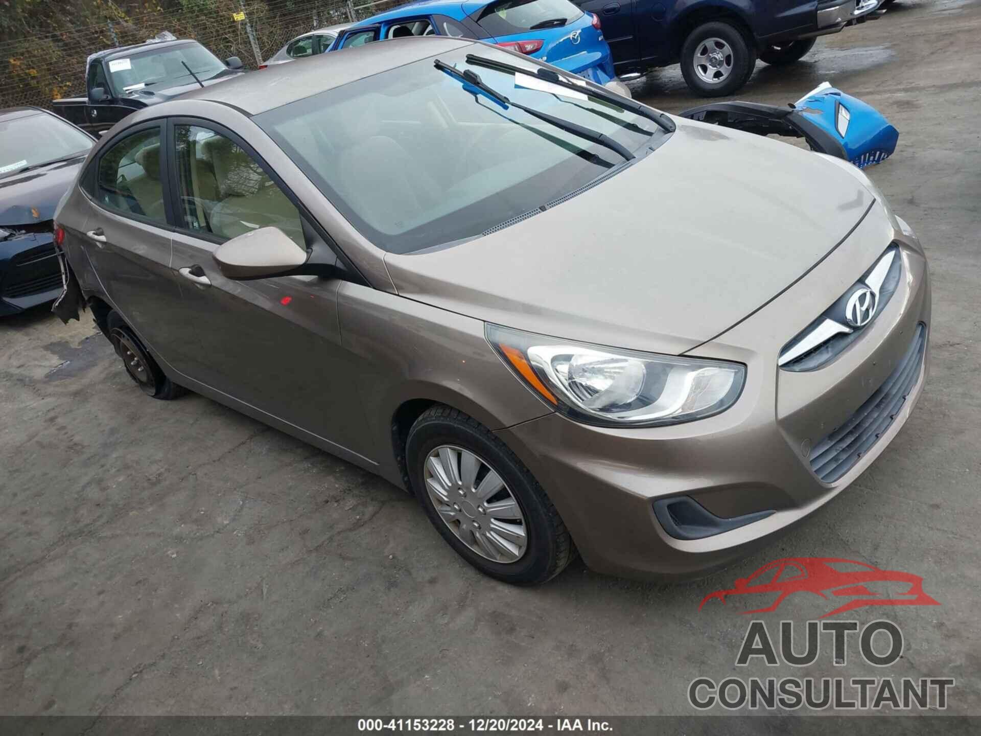 HYUNDAI ACCENT 2014 - KMHCT4AEXEU712954