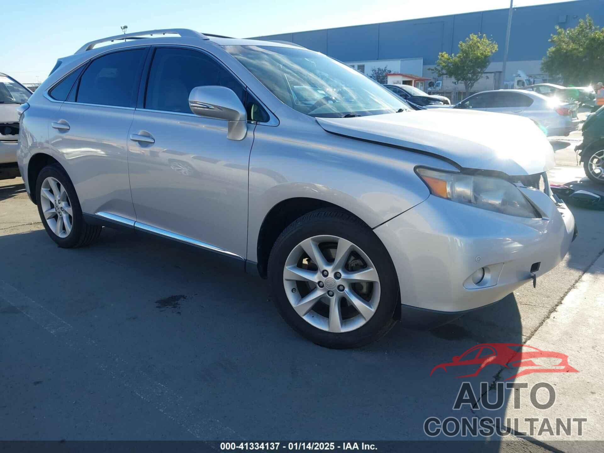 LEXUS RX 350 2010 - 2T2ZK1BA3AC029119