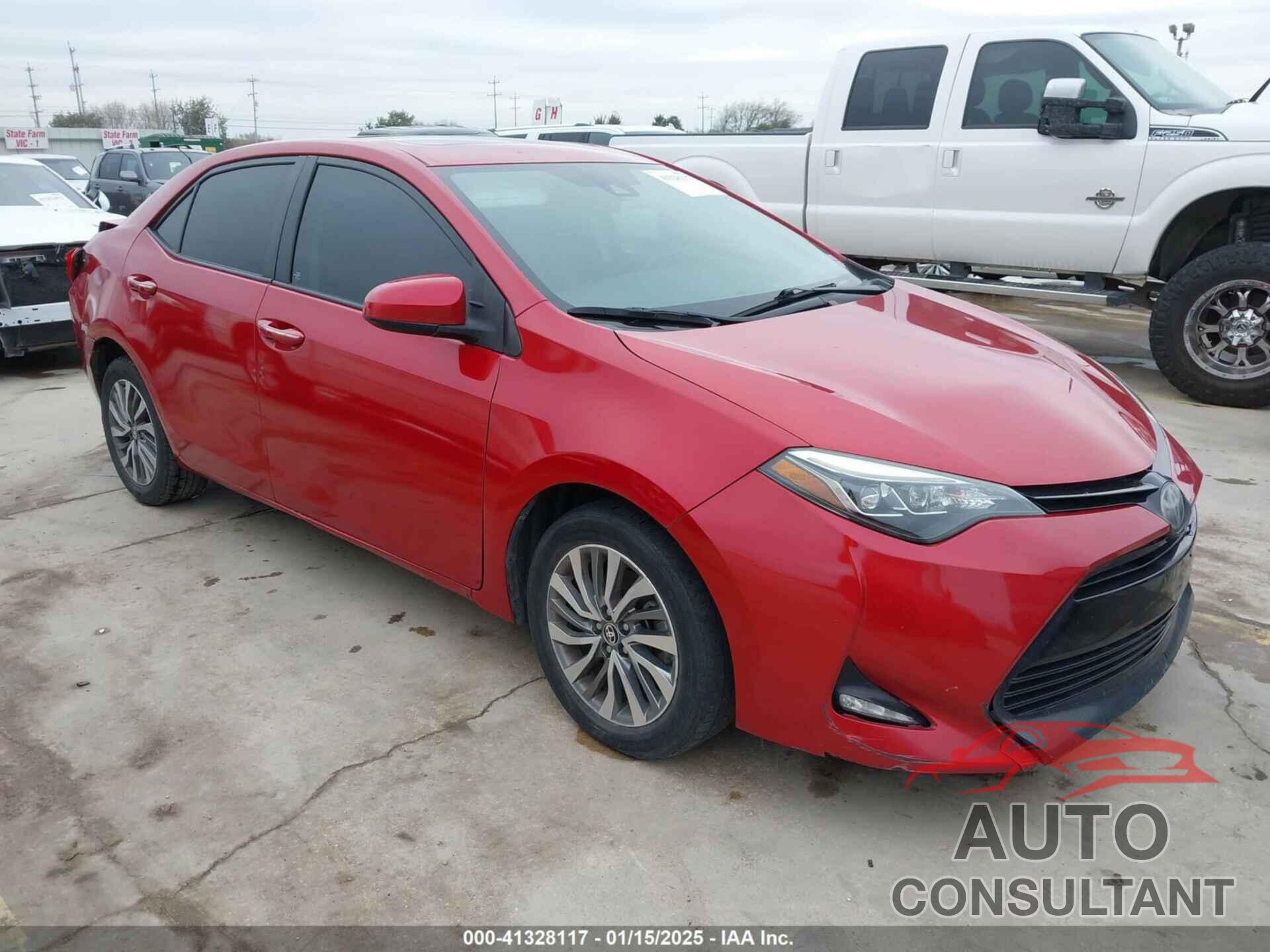 TOYOTA COROLLA 2017 - 5YFBURHE8HP656725