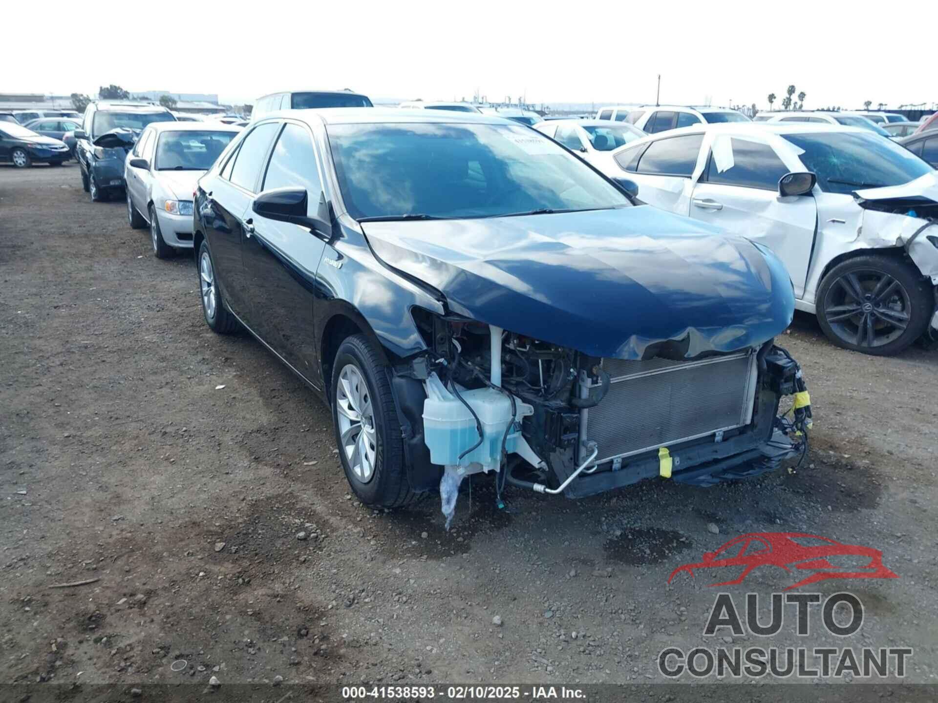 TOYOTA CAMRY HYBRID 2017 - 4T1BD1FK4HU202075