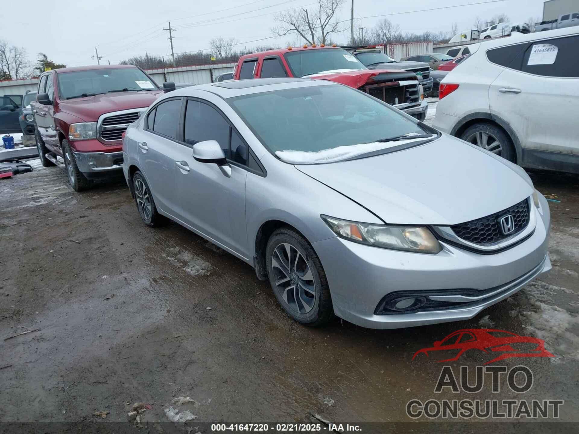 HONDA CIVIC 2013 - 19XFB2F90DE045894