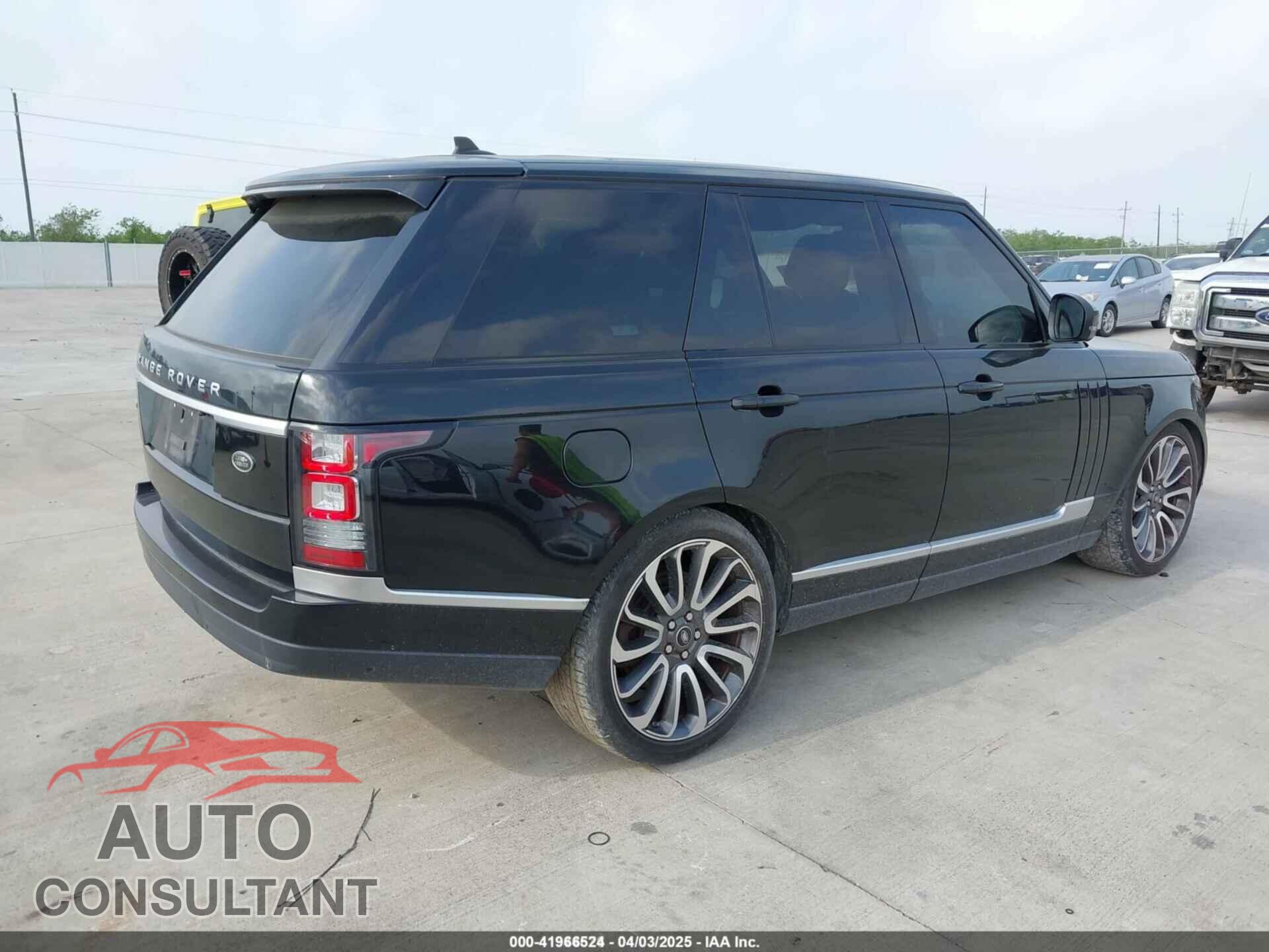 LAND ROVER RANGE ROVER 2016 - SALGS2EF4GA273246
