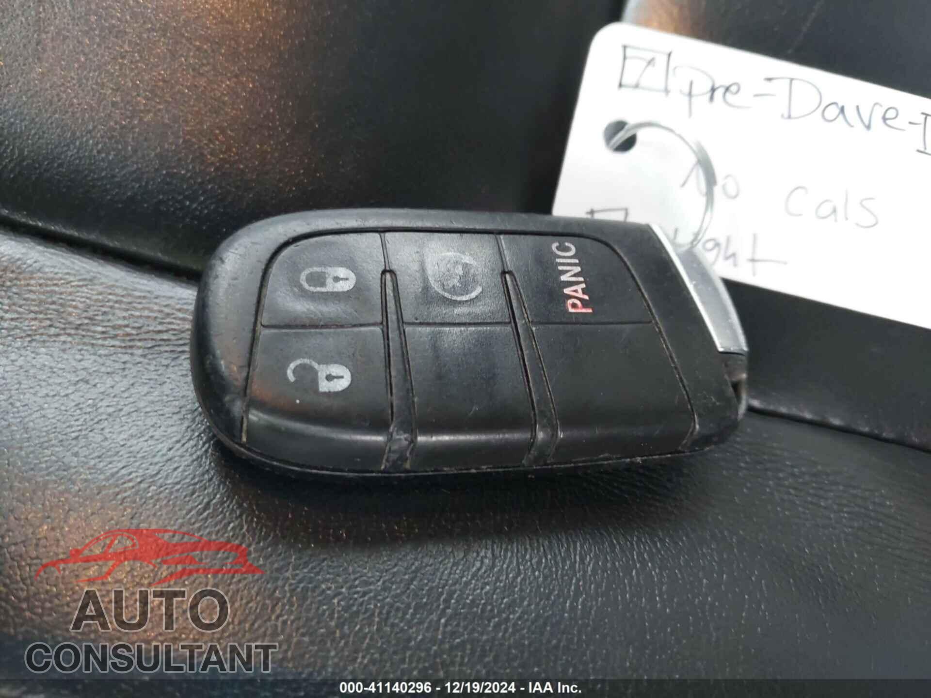 DODGE DURANGO 2017 - 1C4RDJDG6HC847852