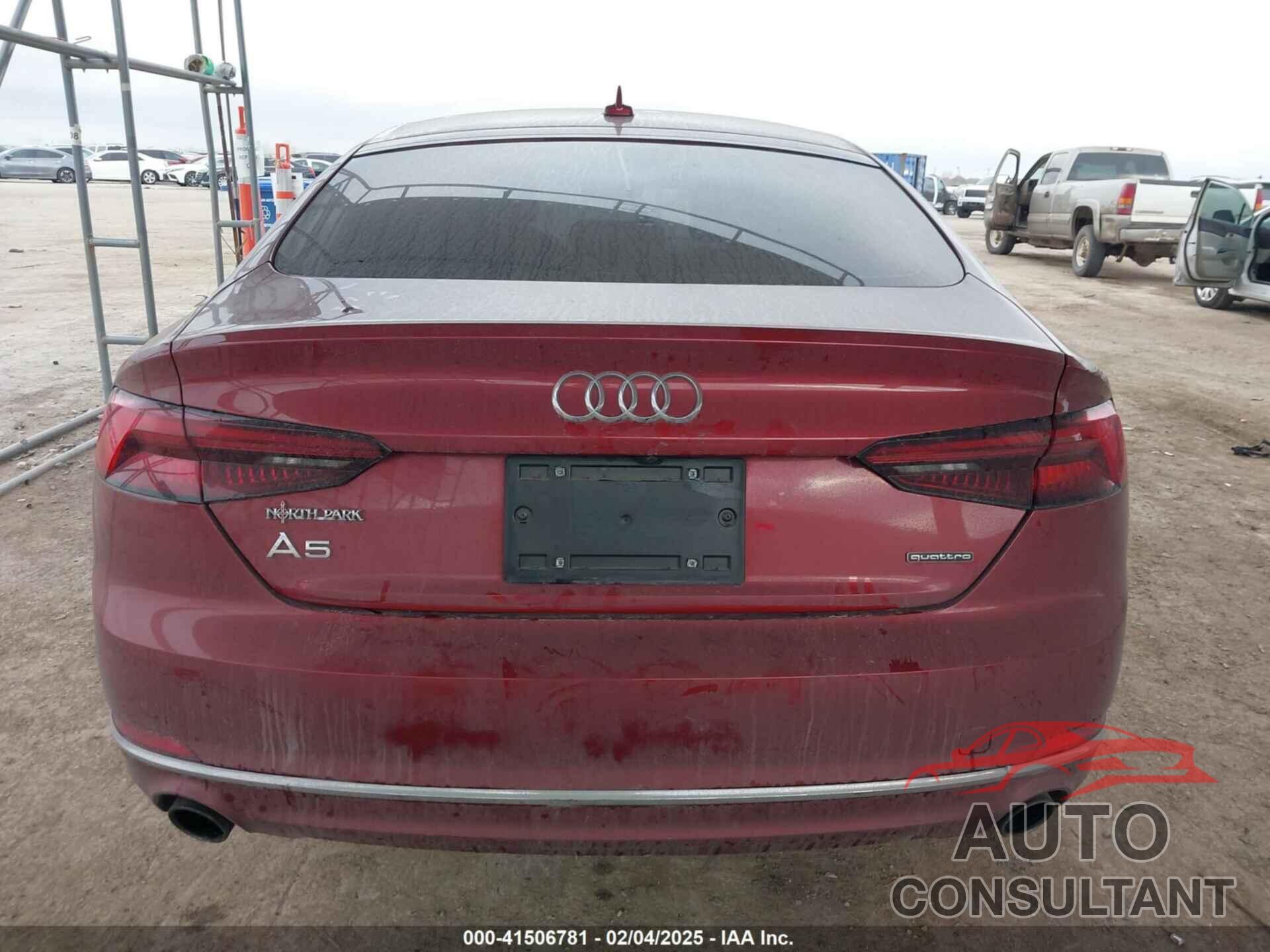 AUDI A5 2019 - WAUANCF5XKA049100